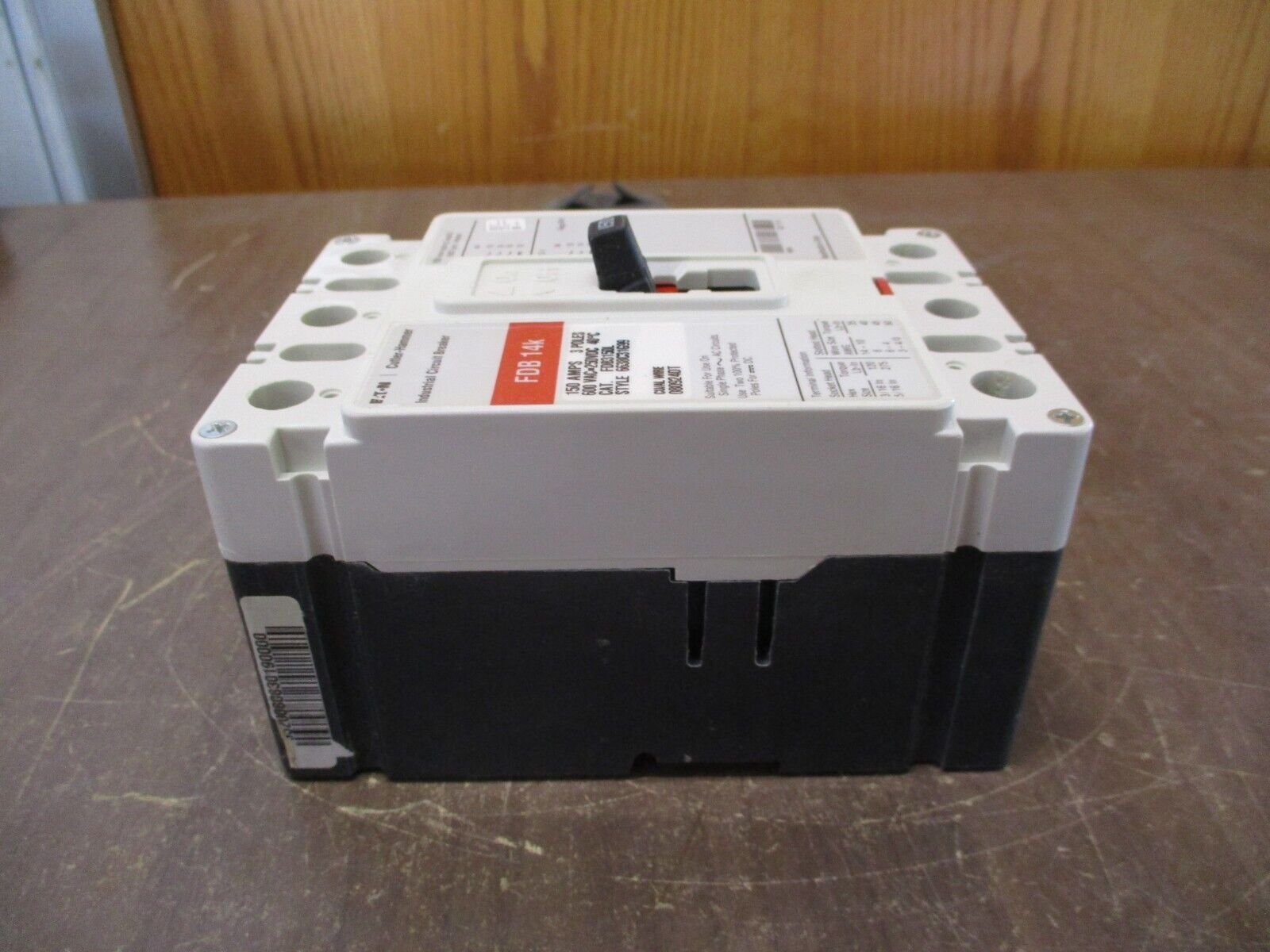 Cutler-Hammer Circuit Breaker FDB3150L 150A 600V 3P New Surplus