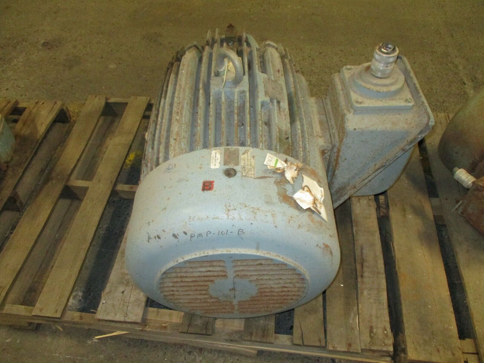 Westinghouse Motor PDH10004TE2 100HP 1800RPM 230/460V 224/112A 3Ph 4P 60Hz Used