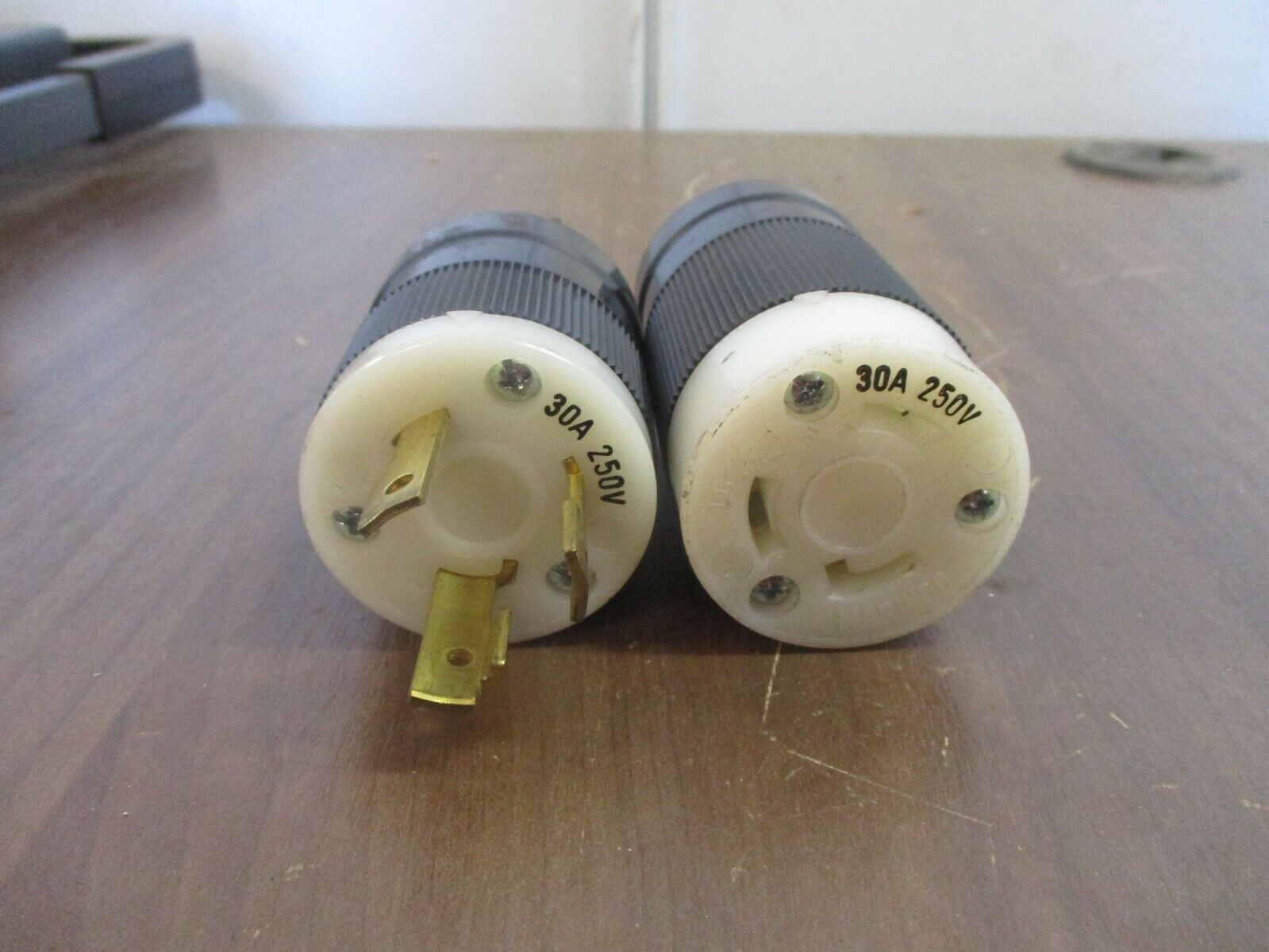 Marinco Plug & Connector Set Nema L6-30 30A 250V *Lot of 2* Used