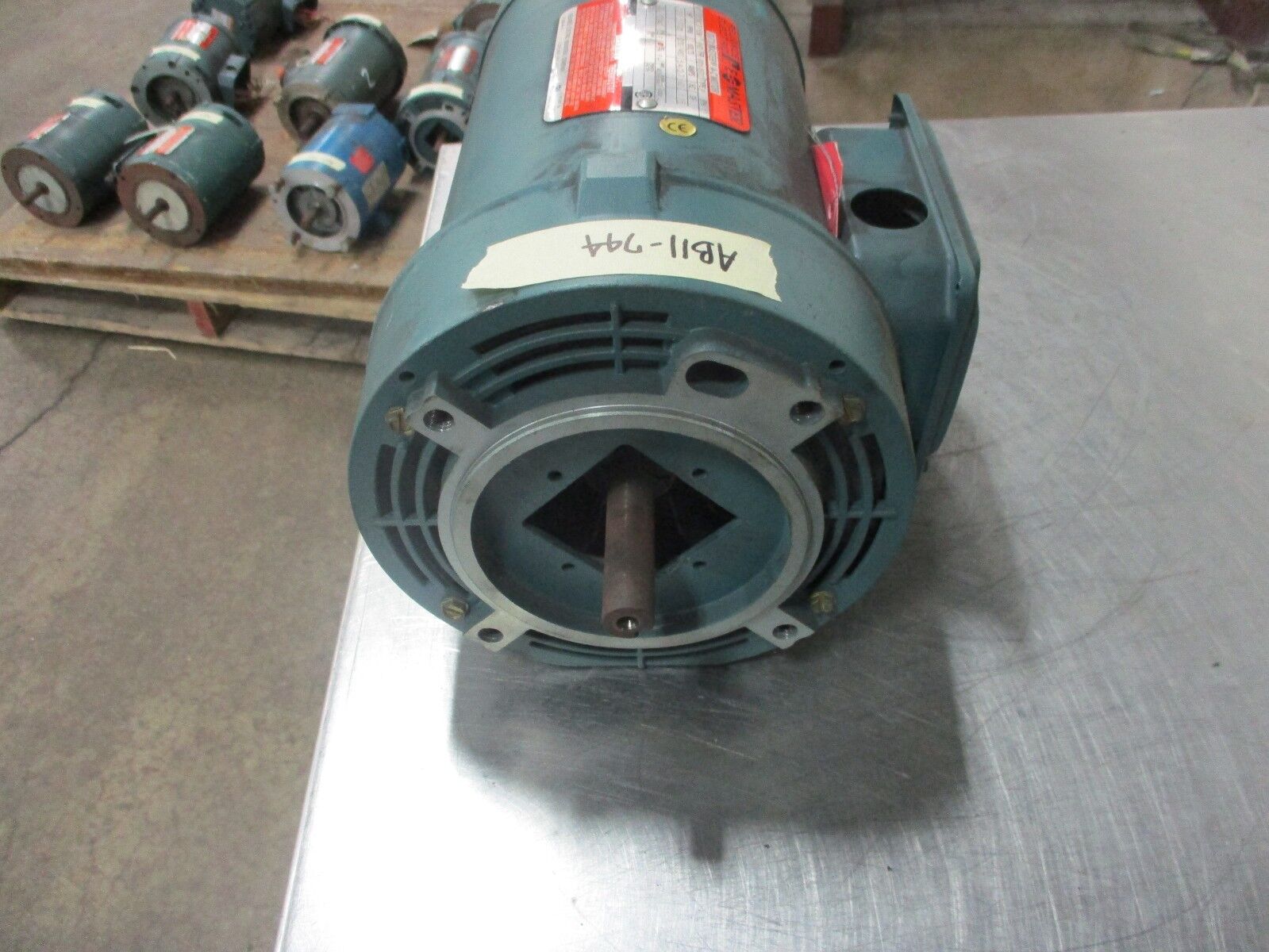 Reliance Duty Master AC Motor B79C3110M-HD 2.0HP 1800RPM FR:FD115TC 5.4/2.7A