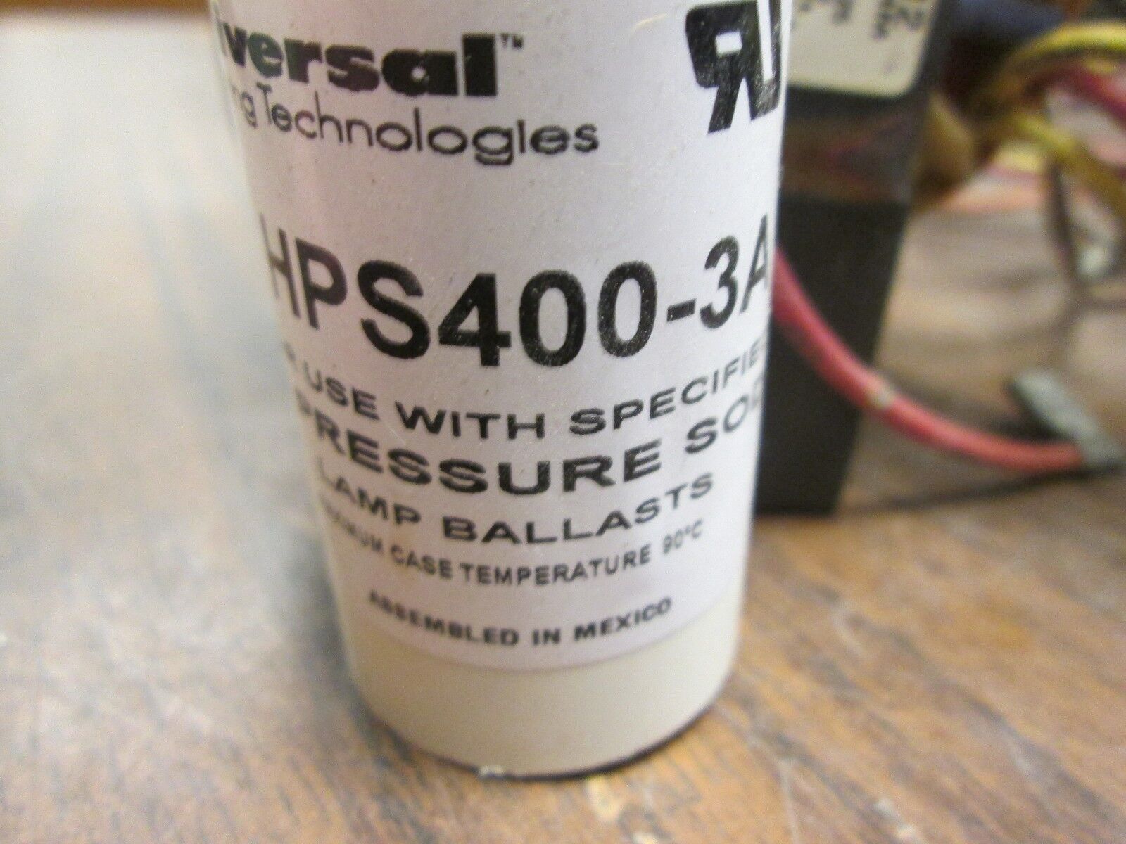 Universal Lighting Technologies High Pressure Sodium Ballast S250MLTAC4M Used