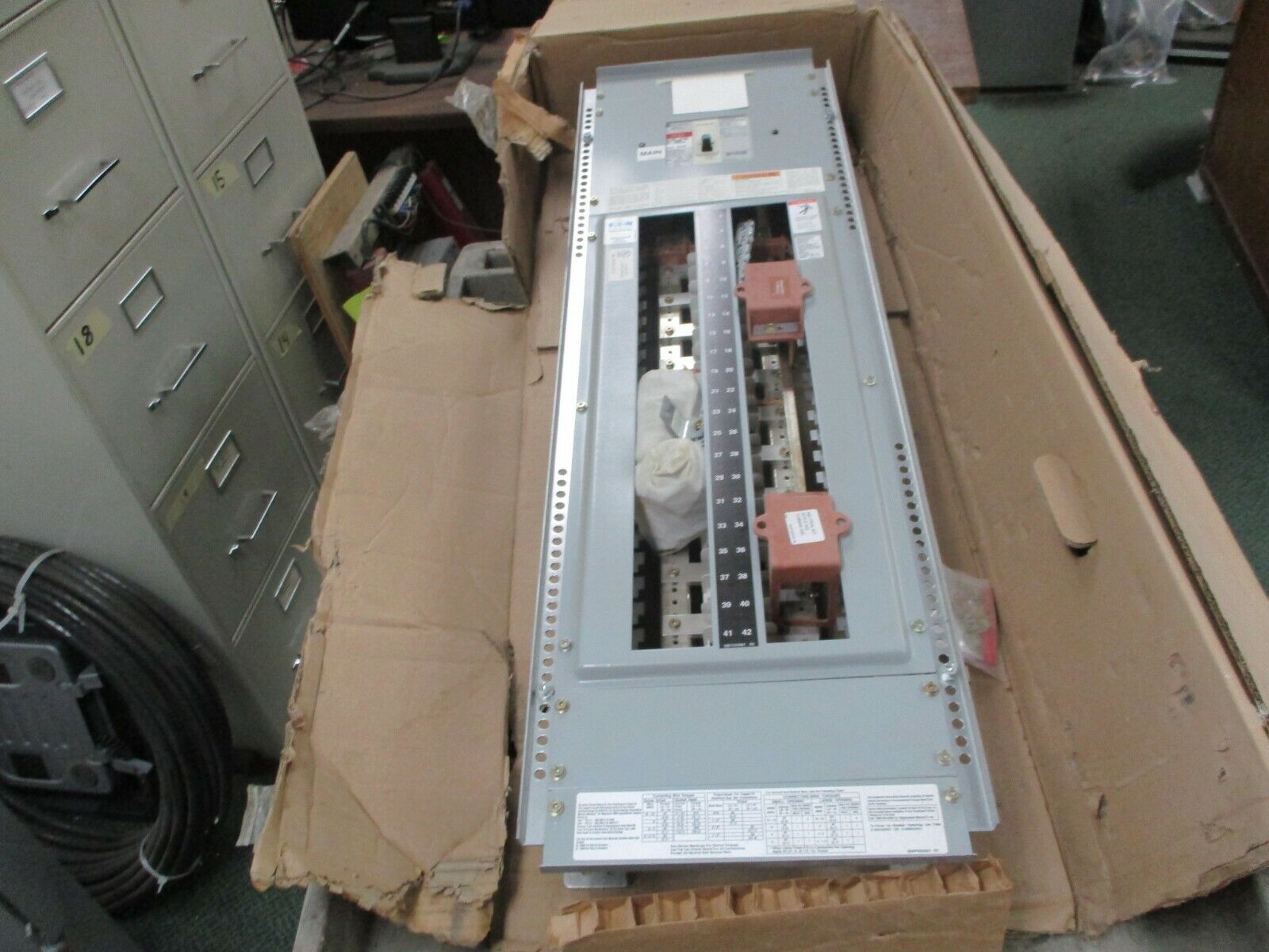 Siemens Main Breaker Interior PRL-1A 225A Max 120/240V 1Ph 3W New Surplus