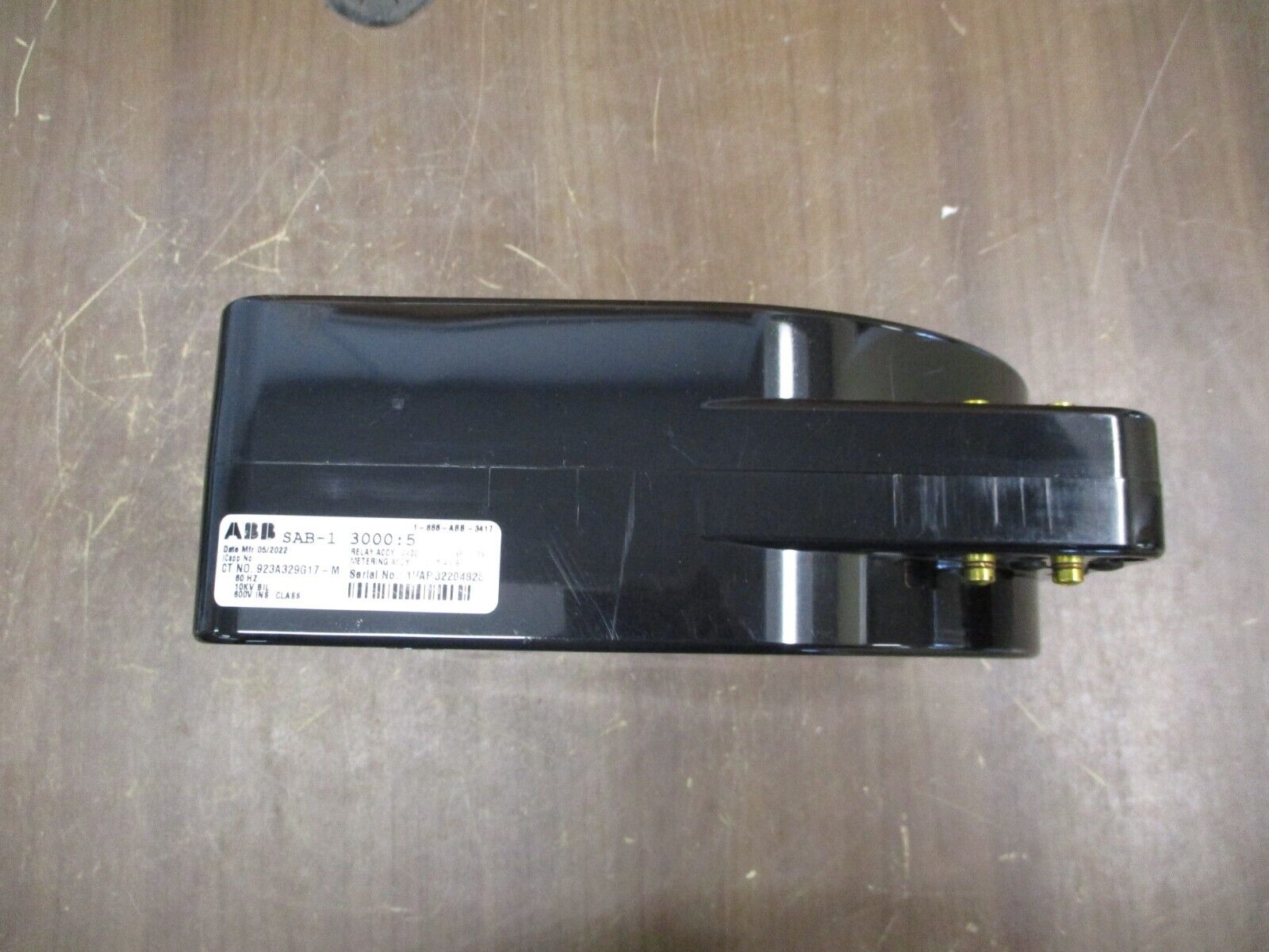 ABB SAB-1 Current Transformer 923A329G17-M Ratio 3000:5A 600V 60Hz 10kV BIL