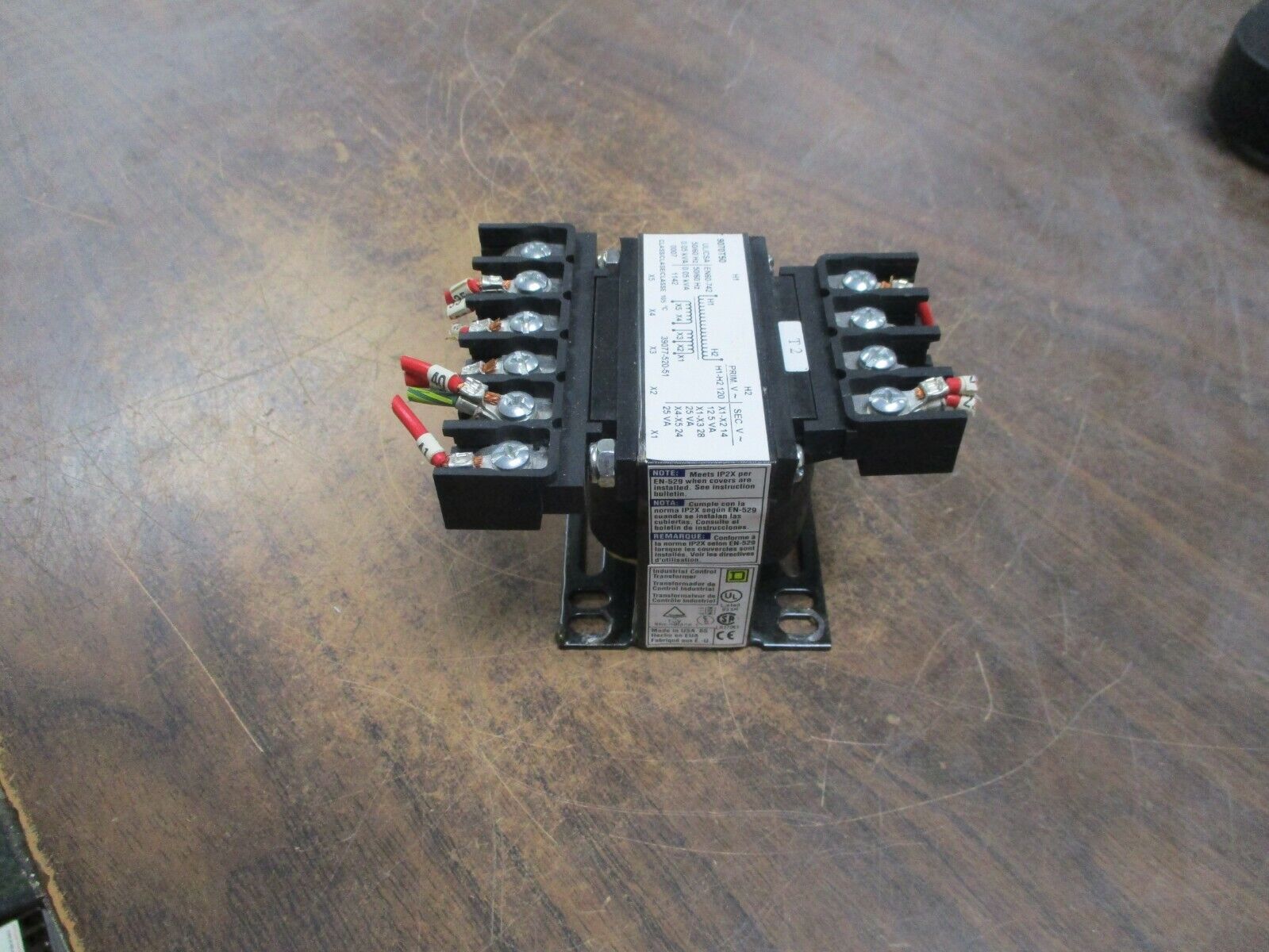 Square D Control Transformer 9070T50 0.05kVA Pri: 120V Sec: 12/28/24V 50/60Hz