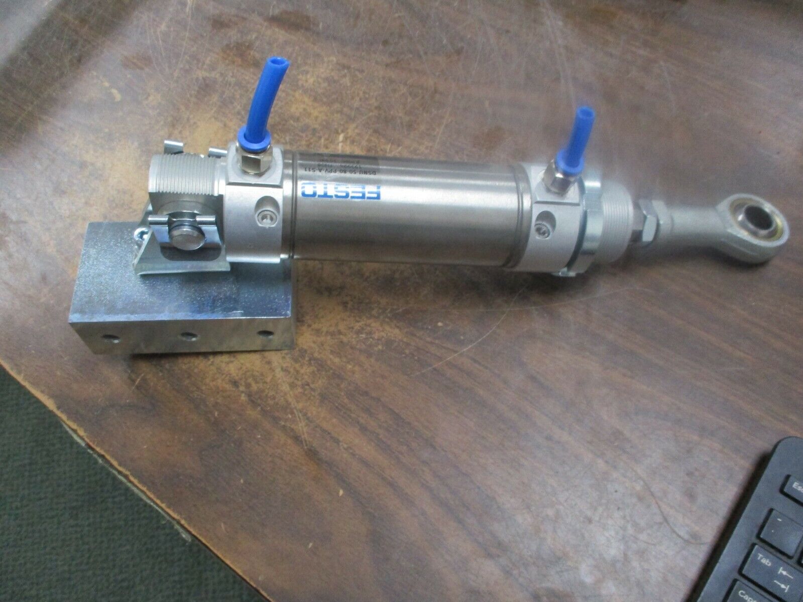 Festo Pneumatic Cylinder DSNU-50-80-PPV-A-S11 10 Bar Used