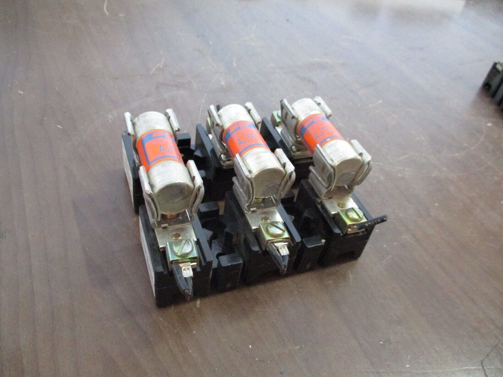 Allen-Bradley Fuse Holder 1494F-FS30 Ser. A 30A 600V 3P w/ (3) 6A Fuses Used