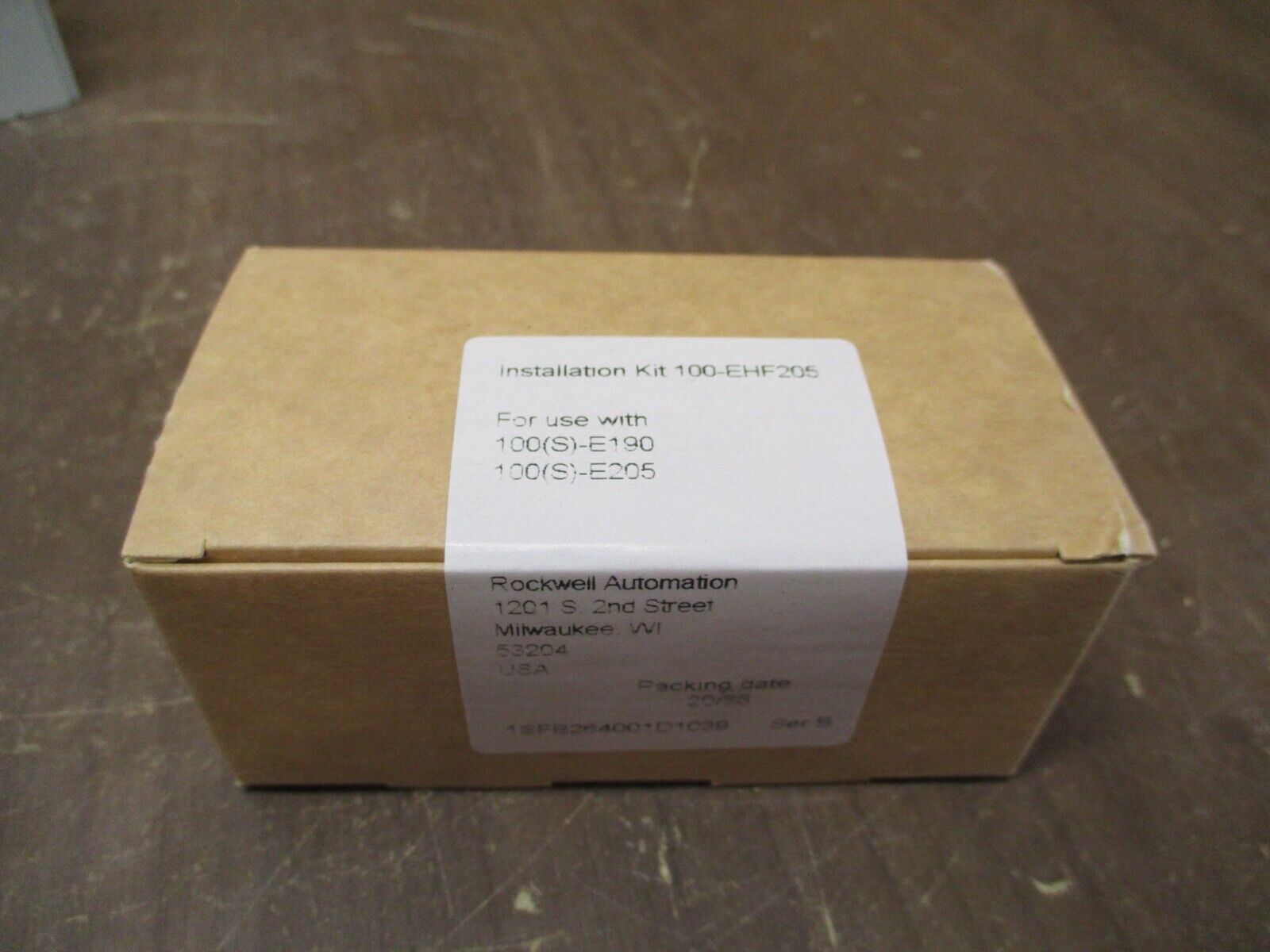 Allen-Bradley Contactor 100-E190KD11 Ser. B 100-250V AC/DC Coil New Surplus