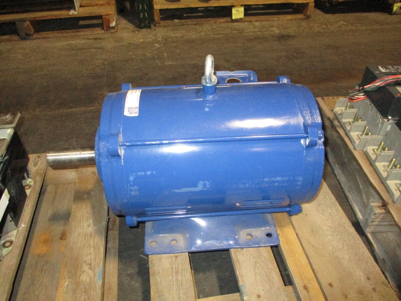 Westinghouse Induction Motor DTP7/56 7.5HP 1200RPM 203/460V 20.2/10.1A 3Ph 60Hz