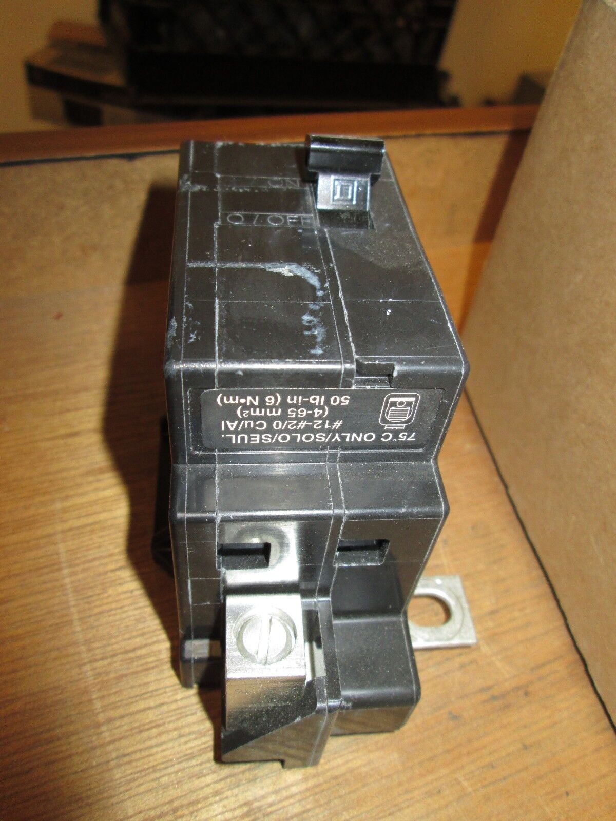 Square D Circuit Breaker QOM70VH 70A 2P 120/240V 22000 AIR New Surplus