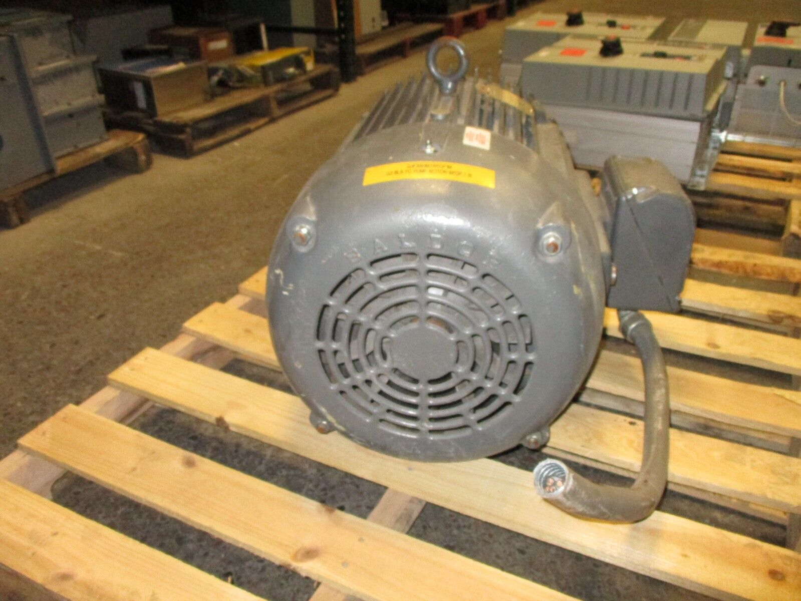 Baldor Industrial Motor ECP4110T-4 40HP 460V 46A 1800RPM 60Hz 3Ph Used