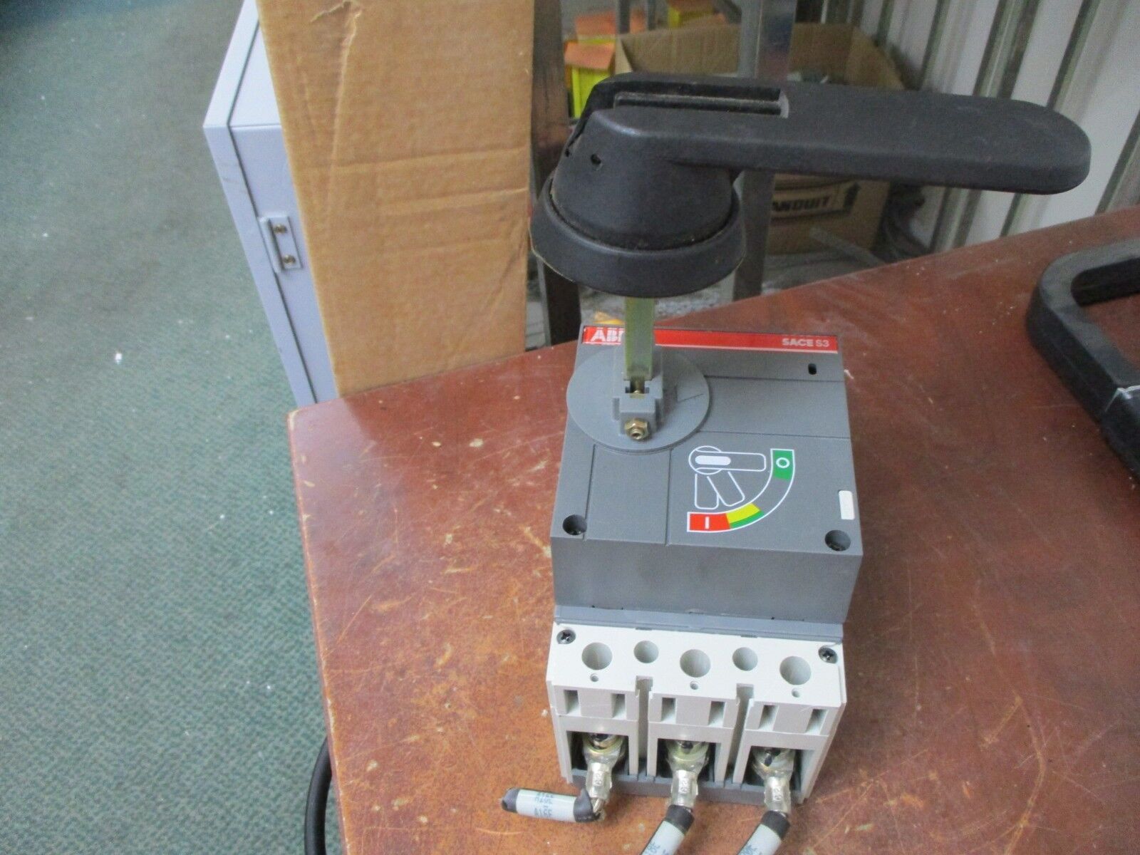 ABB Sace S3 Breaker Disconnect S3N 125A 600V 3P Used