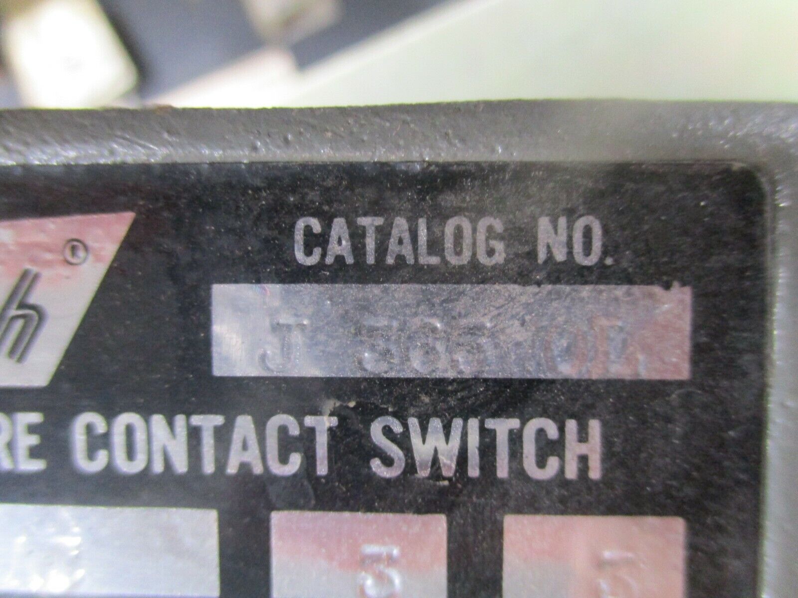 Boltswitch Bolted Pressure Contact Switch J 365WOL 400A 600V 3W 3P No Fuses Used