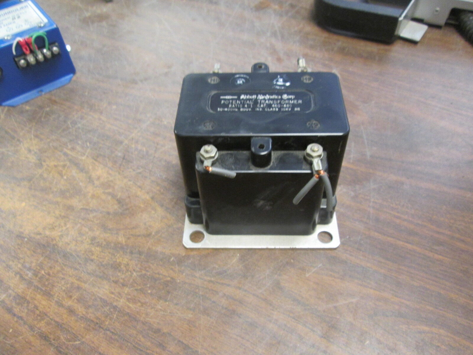 Abbott Magnetics Corp. Potential Transformer 460-480 Ratio 4:1 600V 50-400Hz