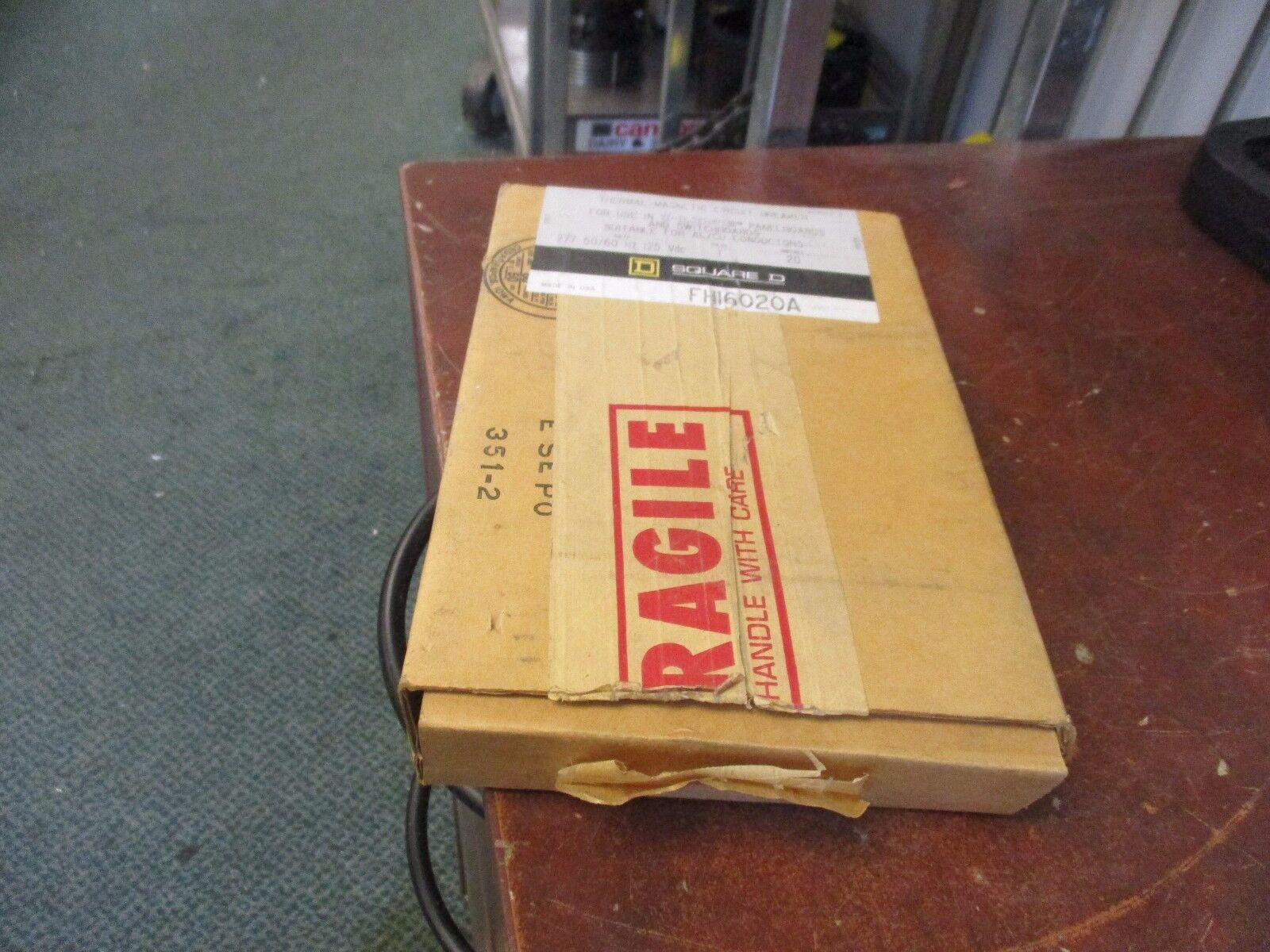 Square D	Circuit Breaker	 FH16020A 20A 277V 1P New Surplus