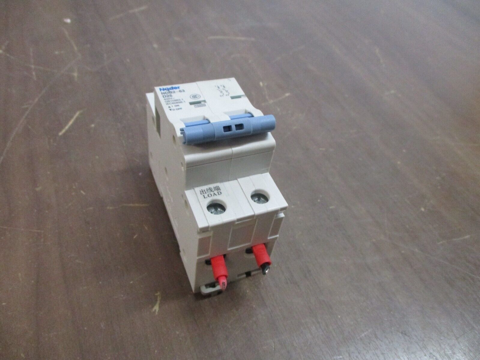 Nader Circuit Breaker NDB2-63D25 25A 400V 2P Used