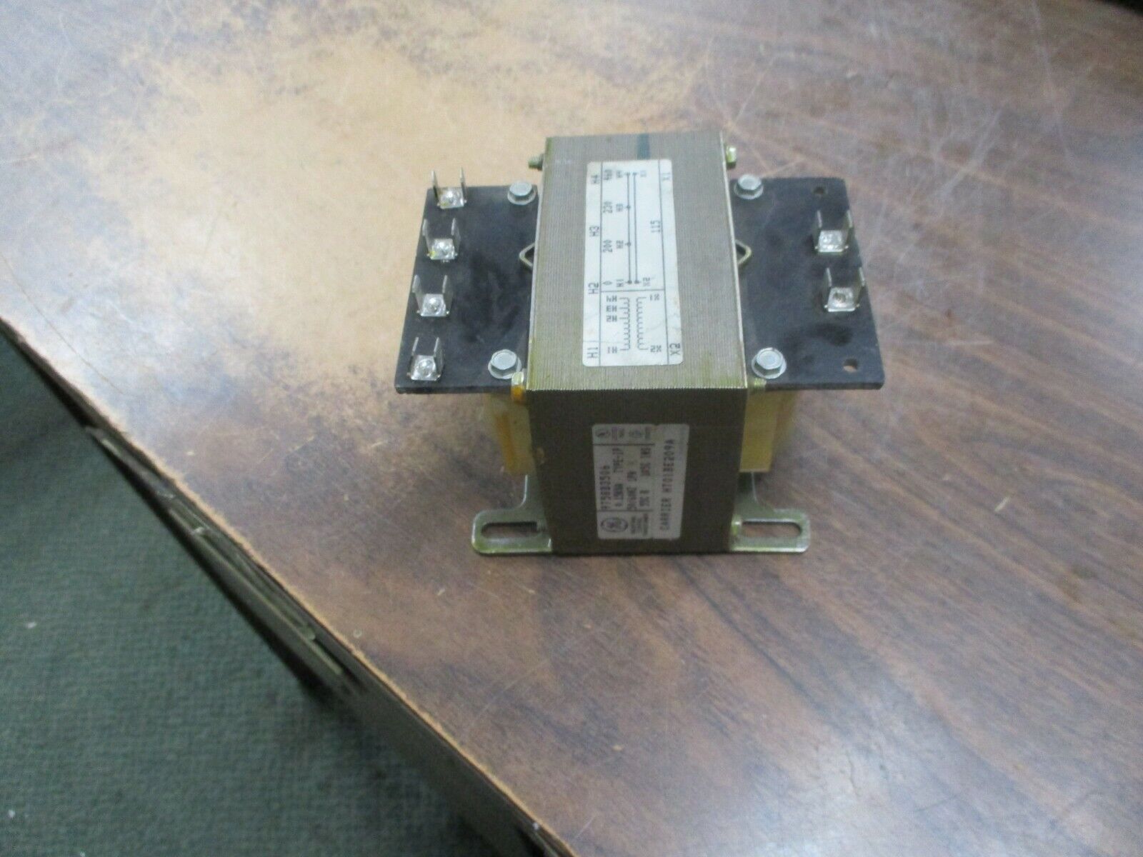 GE Type IP Control Transformer 9T58B3506 0.15KVA Pri:460V Sec:115V 50/60Hz Used