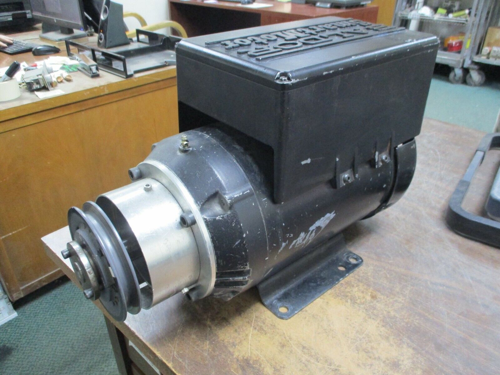 Baldor SmartMotor JMSM3613T-2 5HP 6000RPM Max FR: 184JM ENCL: TEFC 230V 3Ph Used