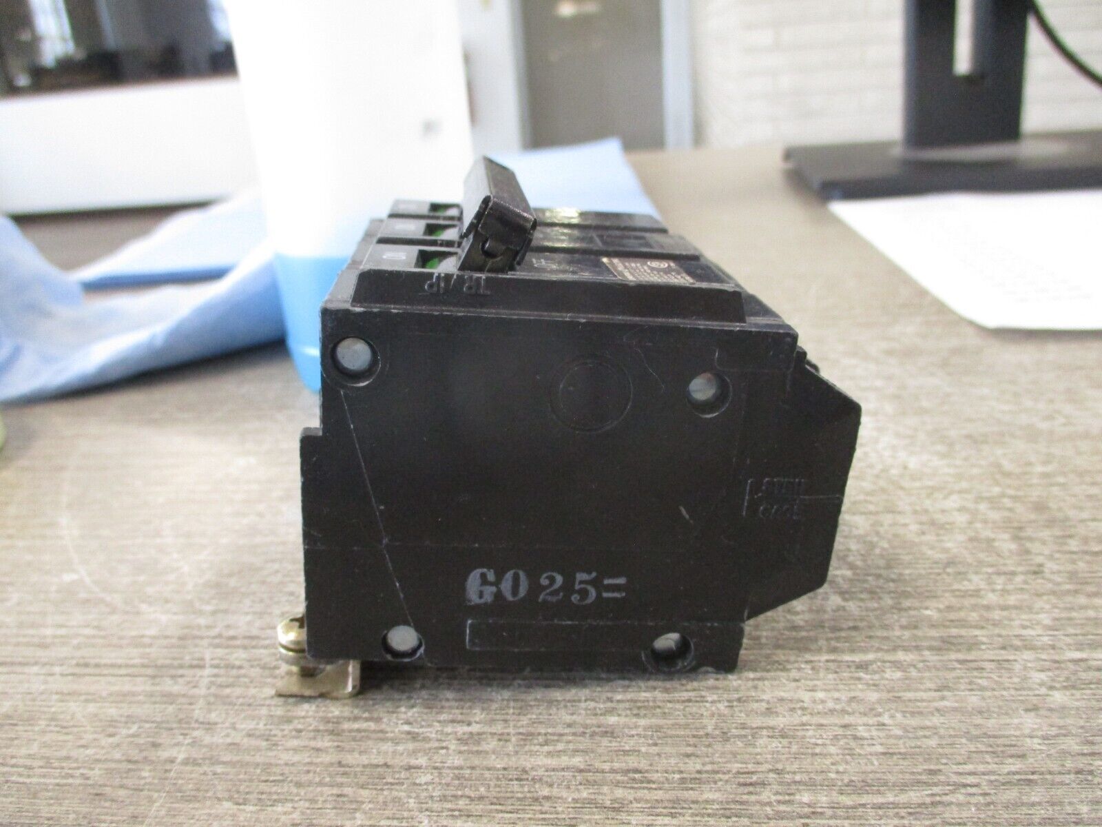 GE Bolt-On Circuit Breaker  THQB 320 60 60A 240V 3P Used