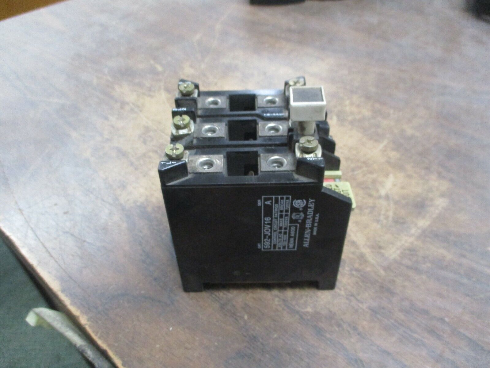 Allen-Bradley Overload Relay 592-JOV16 120-600V *Missing Terminal Screws* Used