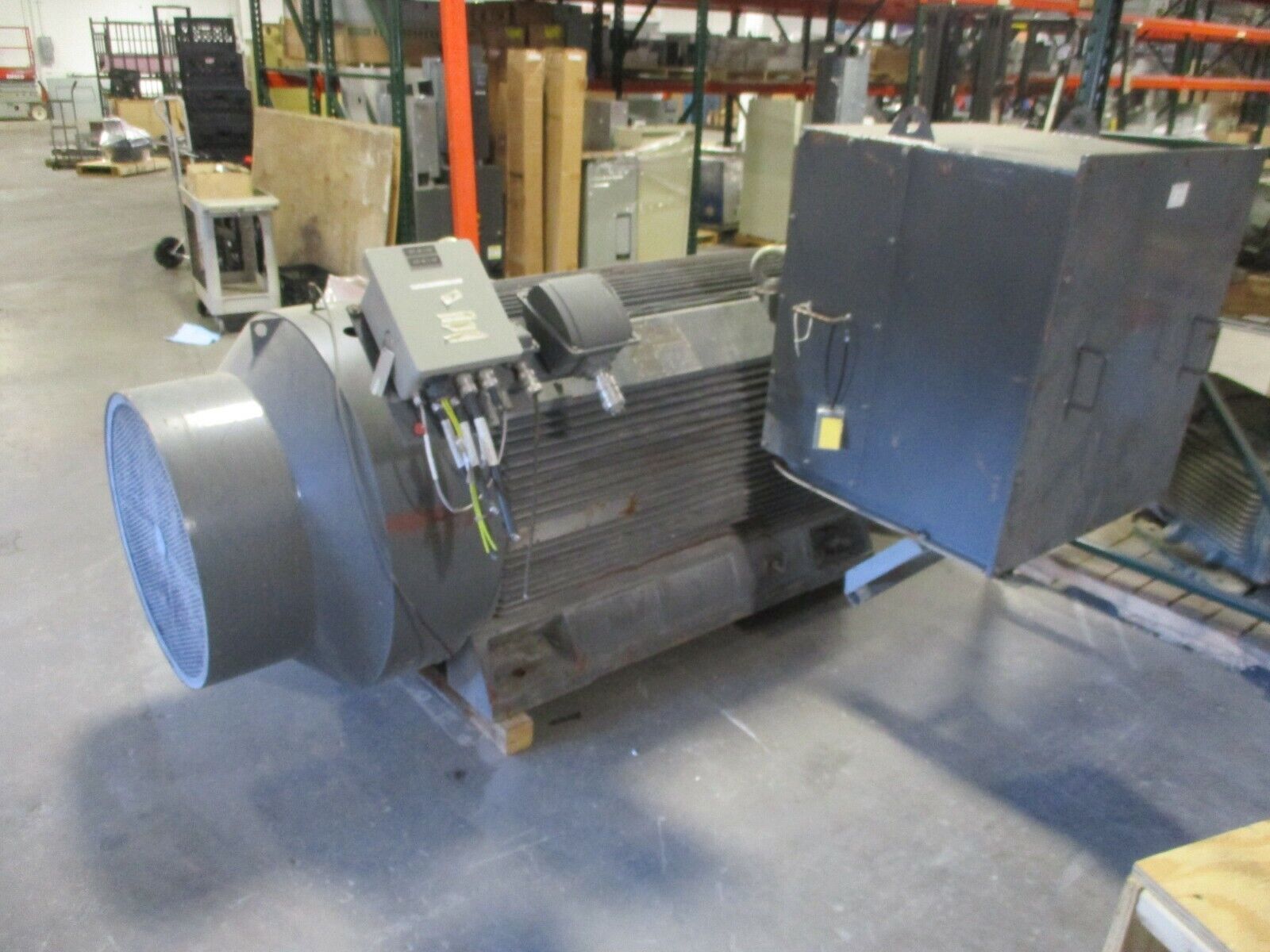 TECO-Westinghouse AC Motor AEJH-WT002 1000HP 1200RPM FR: 500CB 4000V 127A Used