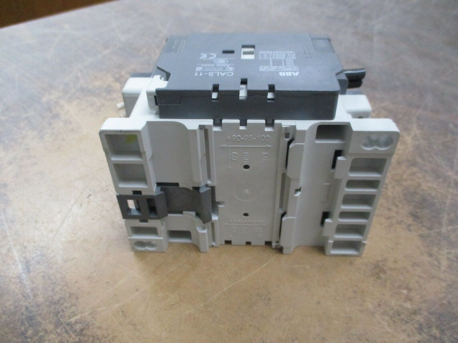 ABB Contactor A50-30 80A 600V 110-120V Coil w/ Aux Contact Used