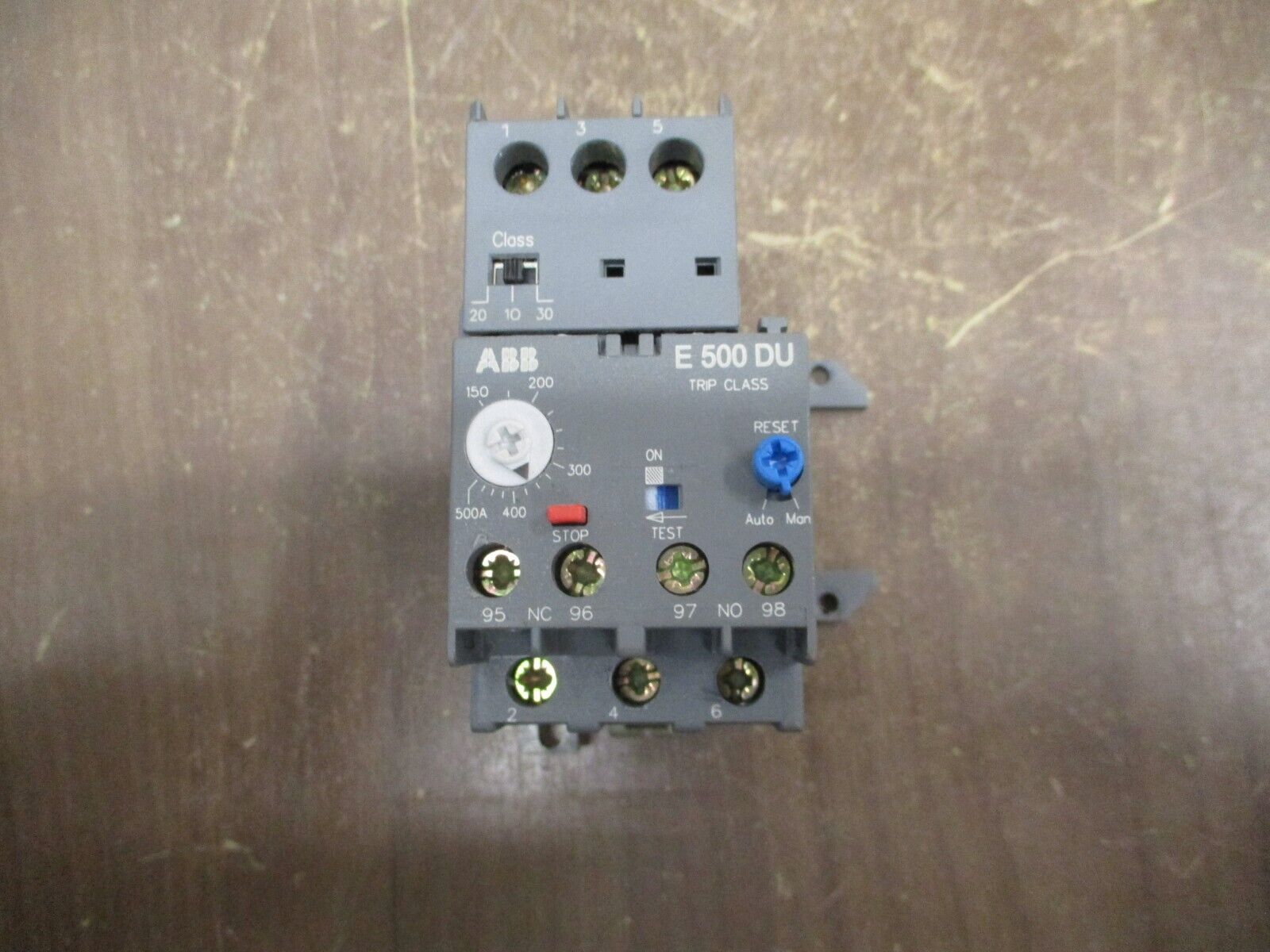 ABB Solid State Overload E 500 DU Trip: 150-500A Used