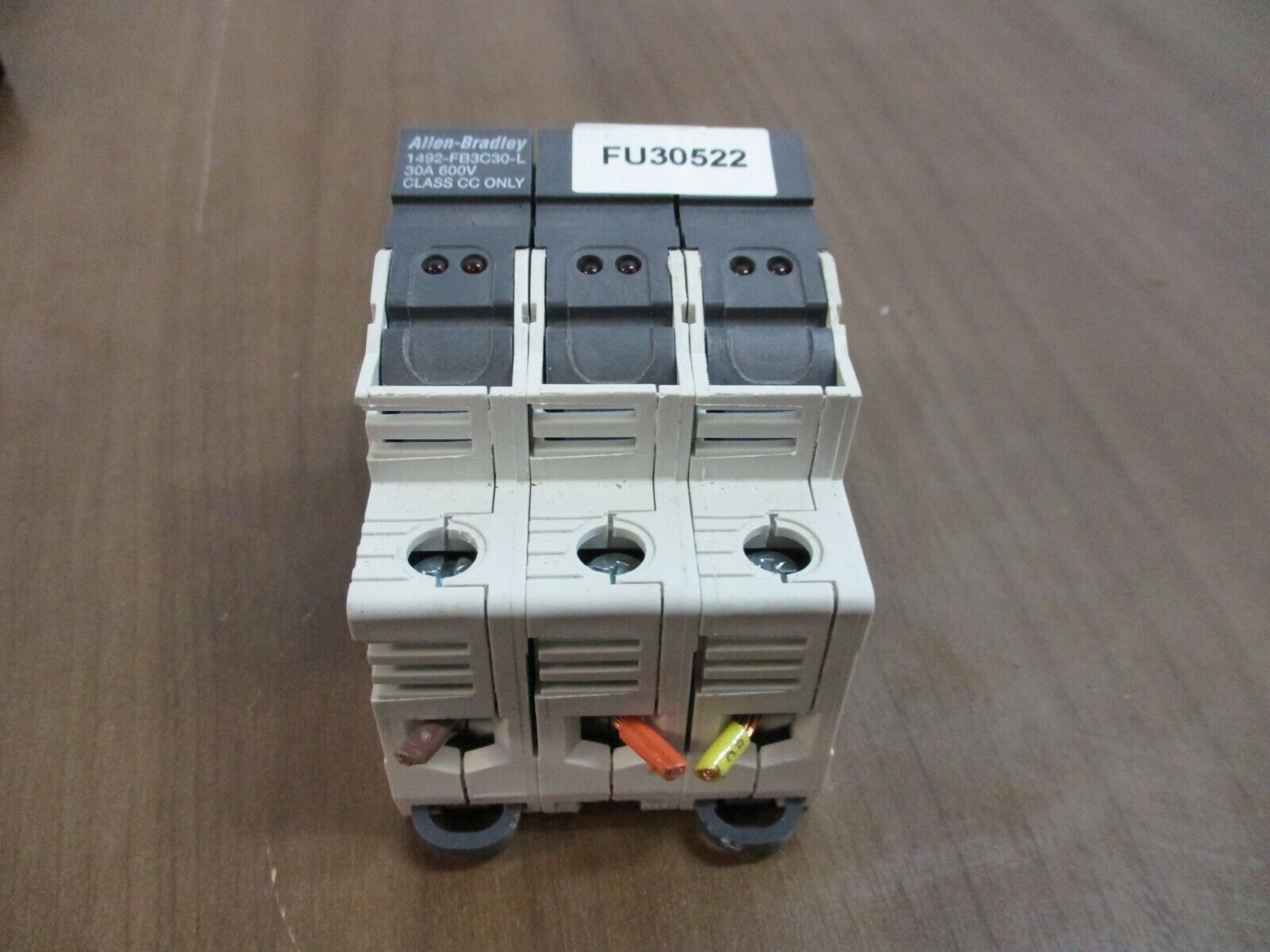 Allen-Bradley Fuseholder 1492-FB3C30-L 30A 600V 3P Used