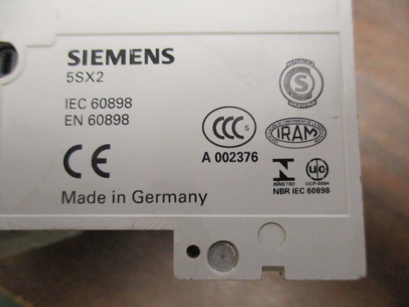 Siemens Circuit Breaker 55X23 D50 50A 400V 3P Used