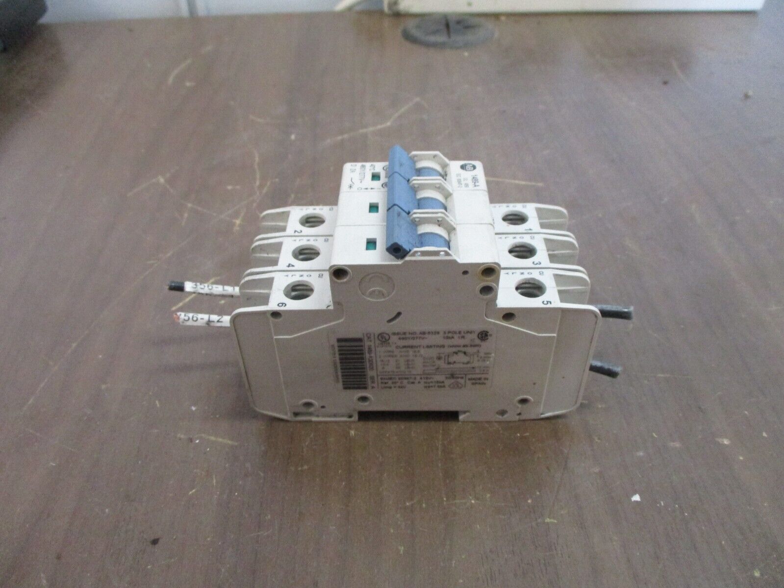 Allen-Bradley Circuit Breaker 1489-A3D020 2A 480Y/277V 3P Used