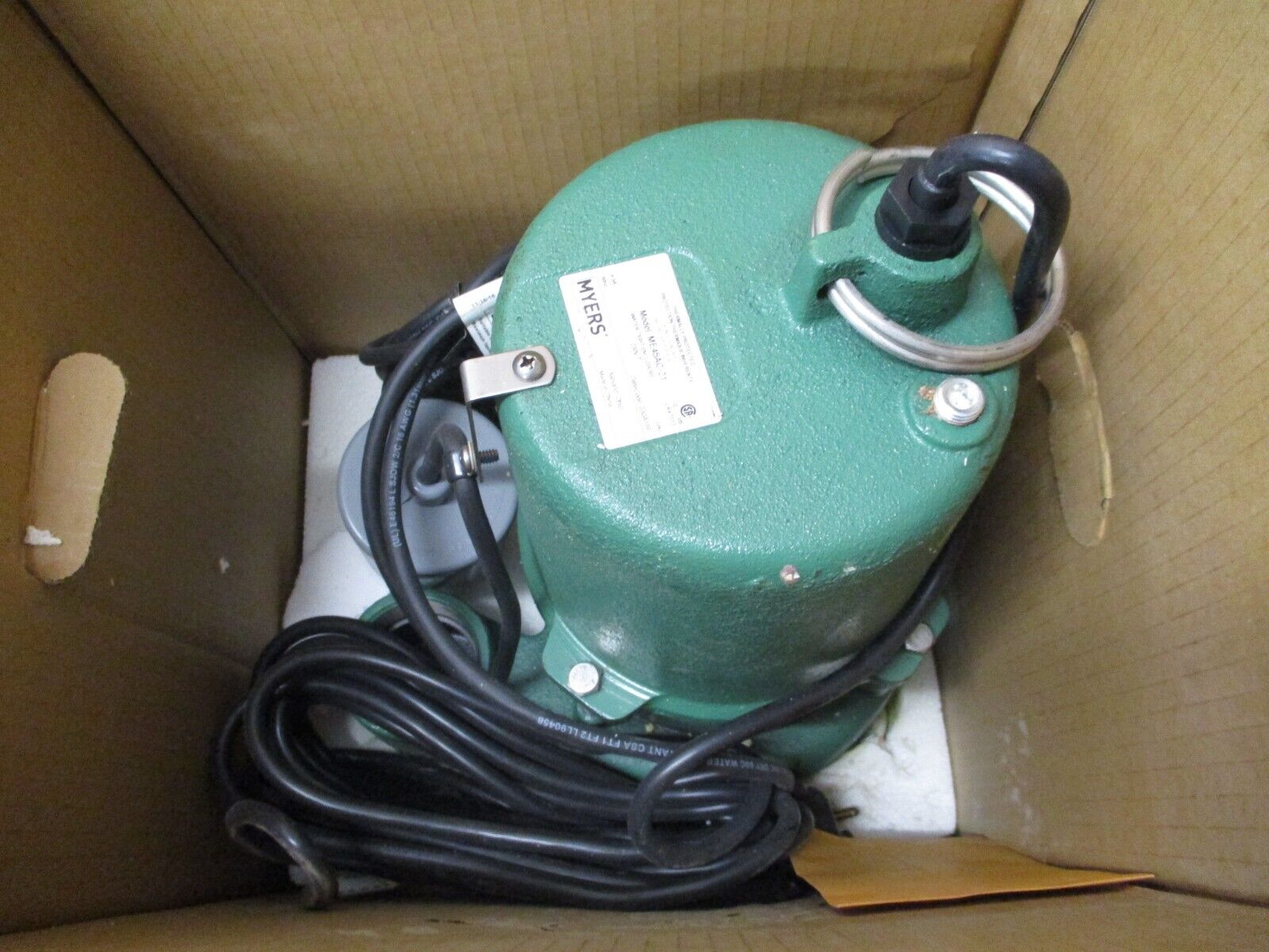 Pentair Myers Submersible Effluent Pump ME45AC-21 87 GPM 44 Head 230V 1Ph