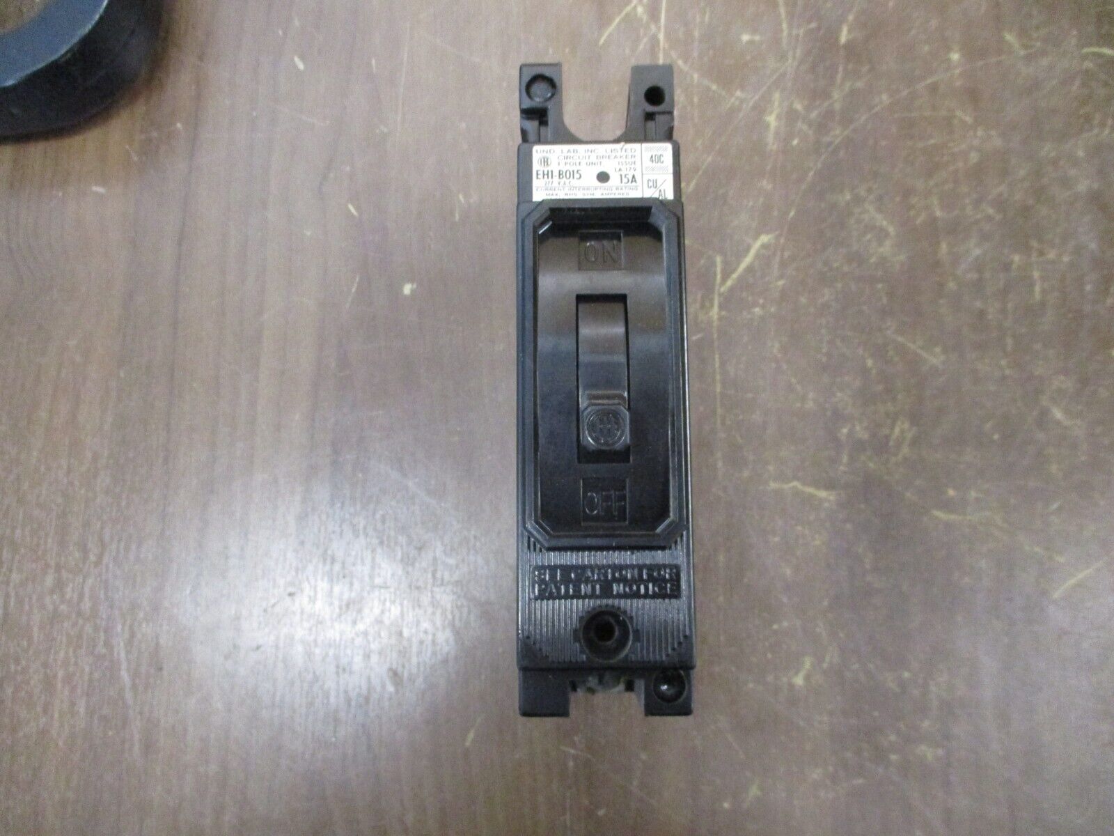 ITE Circuit Breaker EH1-B015 15A 277V 1P Used