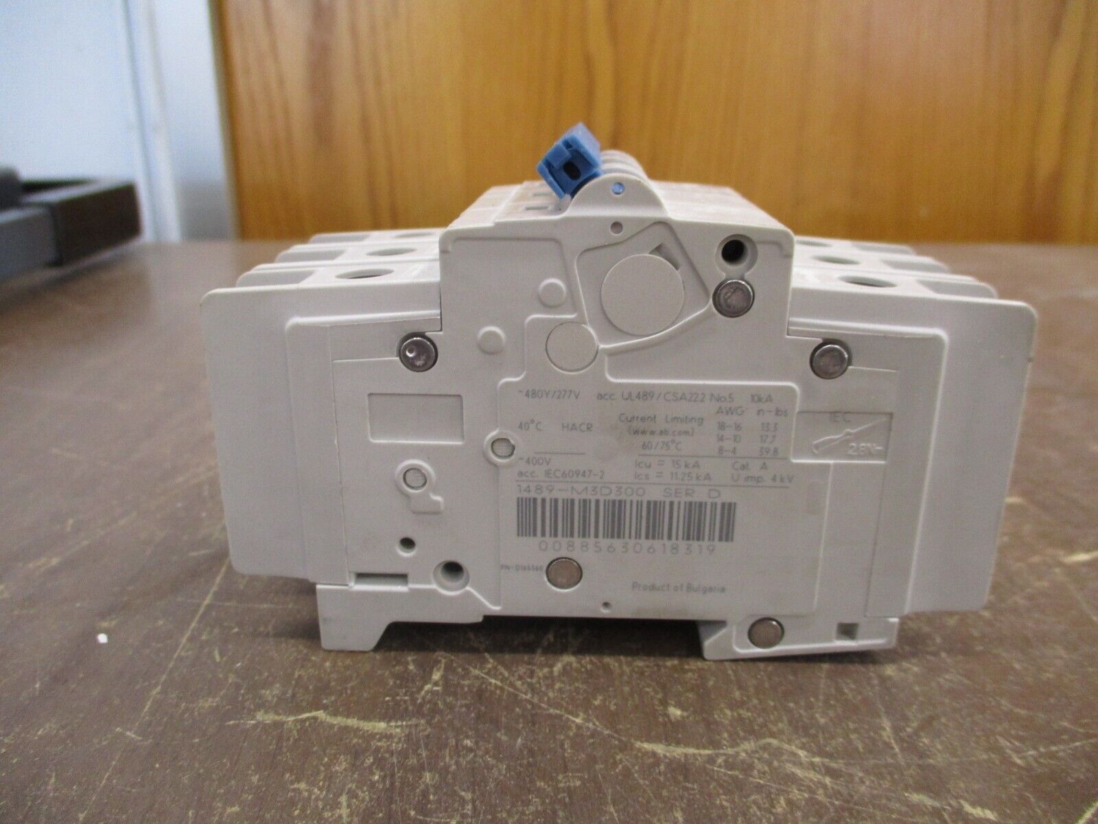 Allen-Bradley Circuit Breaker 1489-M3D300 Ser. D 30A 240V 3P New Surplus