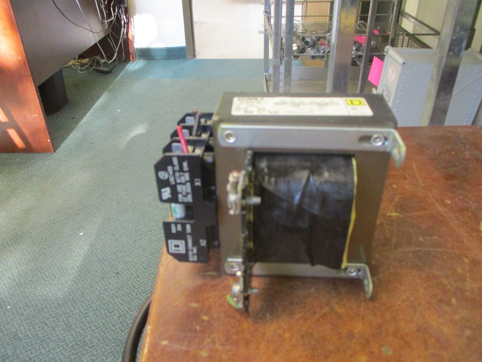 Square D Control Transformer 9070 KF200D1 0.200 KVA Pri: 240/480V Sec: 120V Used