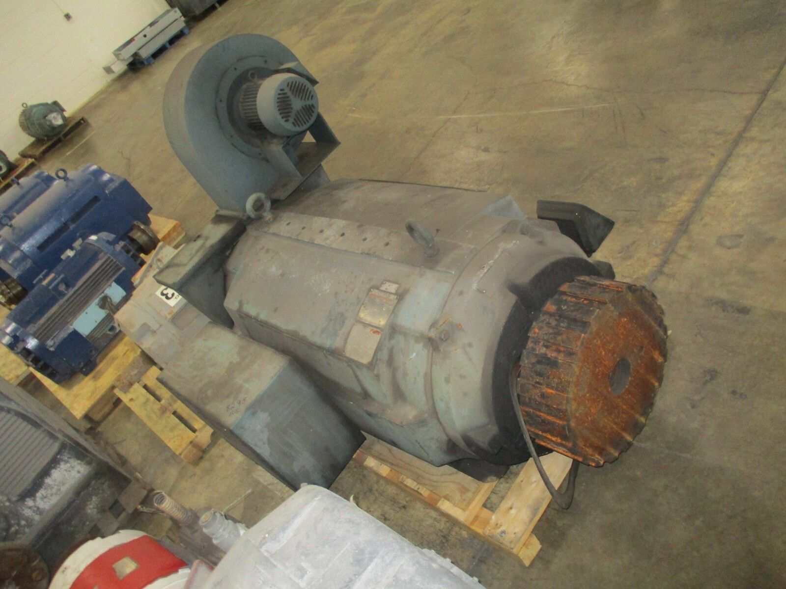 Reliance AC Motor FR: 35EC58125 1500HP 1200RPM ENCL: WPI-FV 187A 4160V Used