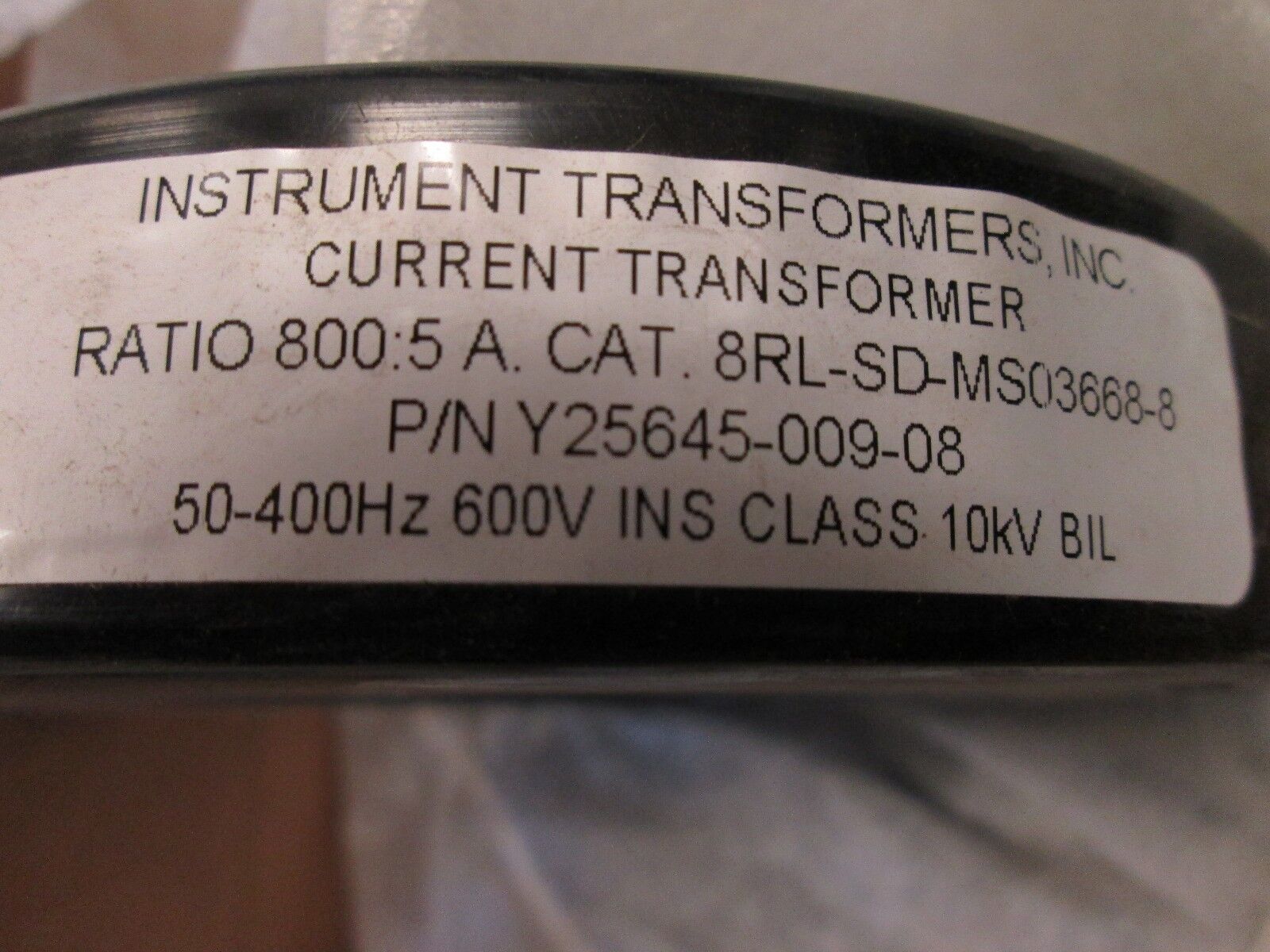 Instrument Transformers Current Transformers 8RL-SD-MS03668-8 600V 50-400Hz New