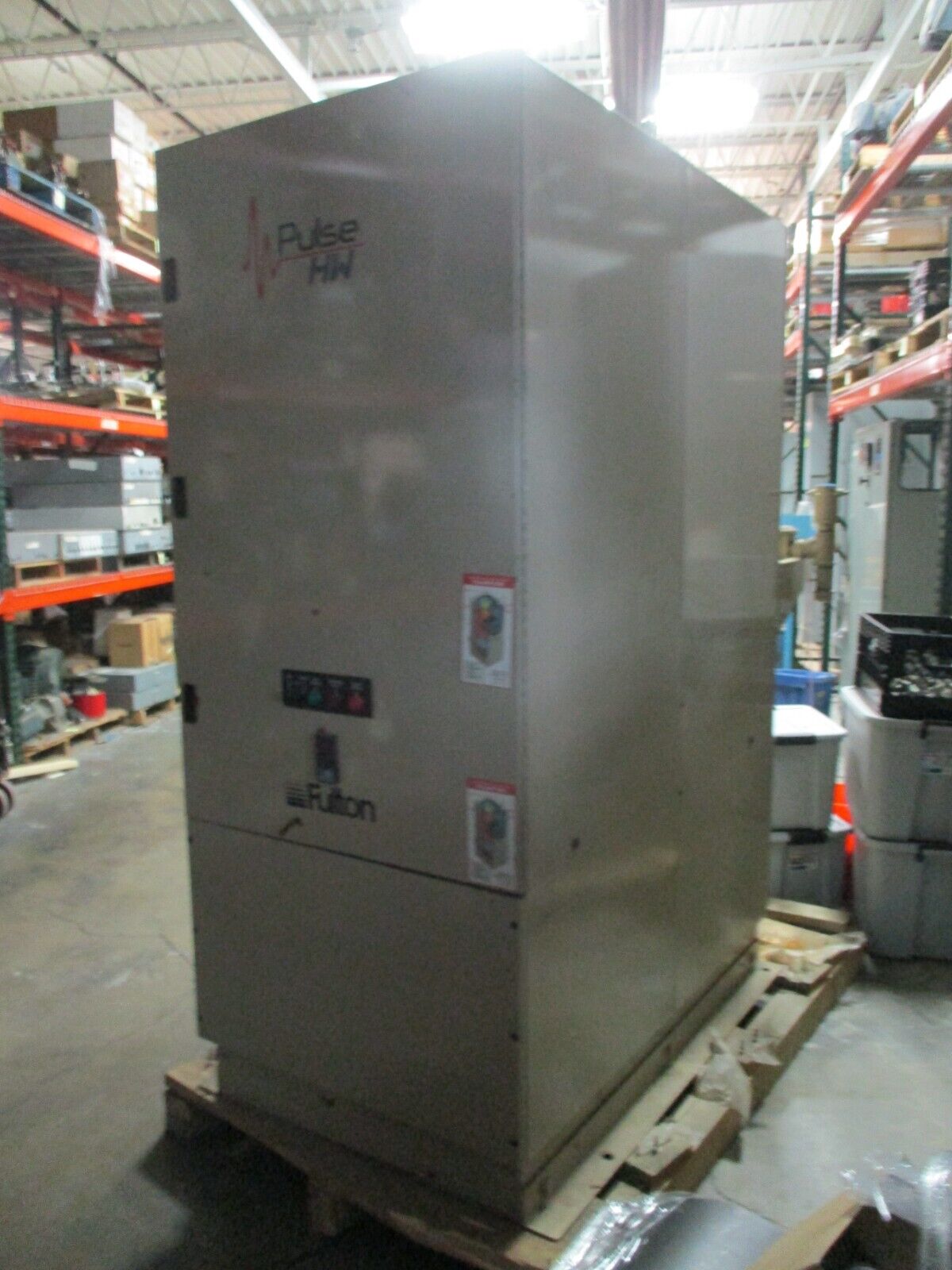 Fulton Pulse Combustion Boiler PHW-2000 2000kBTU In Nat. Gas MFD: 2007 Used