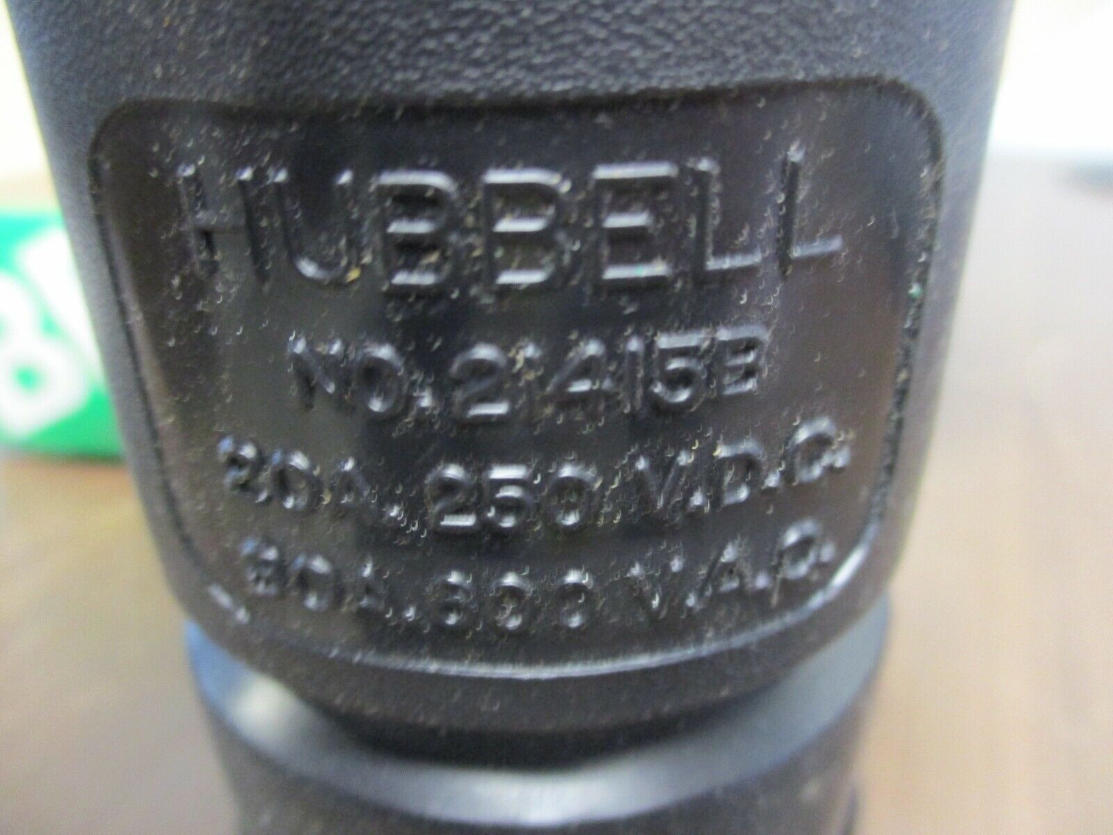 Hubbell Bryant Locking Plug 21415 30A 600V 3P 4W New Surplus