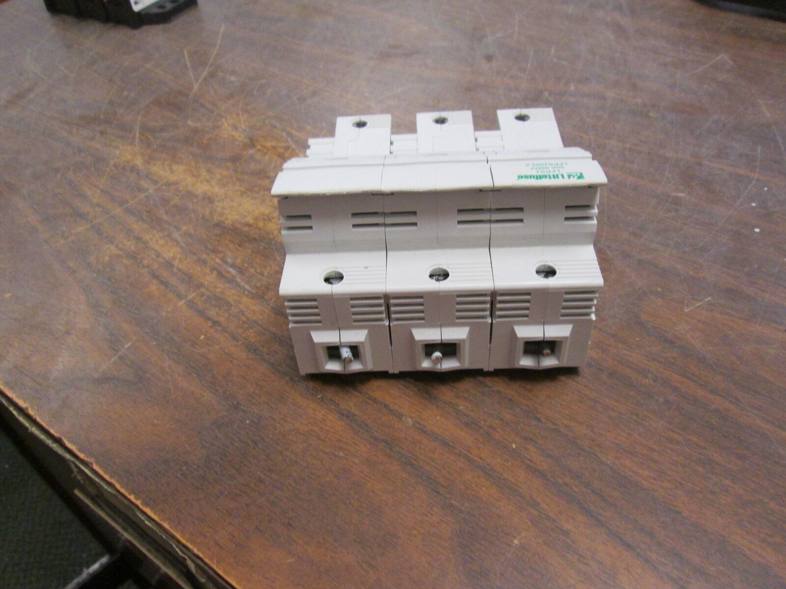 Littelfuse Fuseholder LFPSJ303.Z 30A 600V 3P w/ (3) 15A Fuses Used