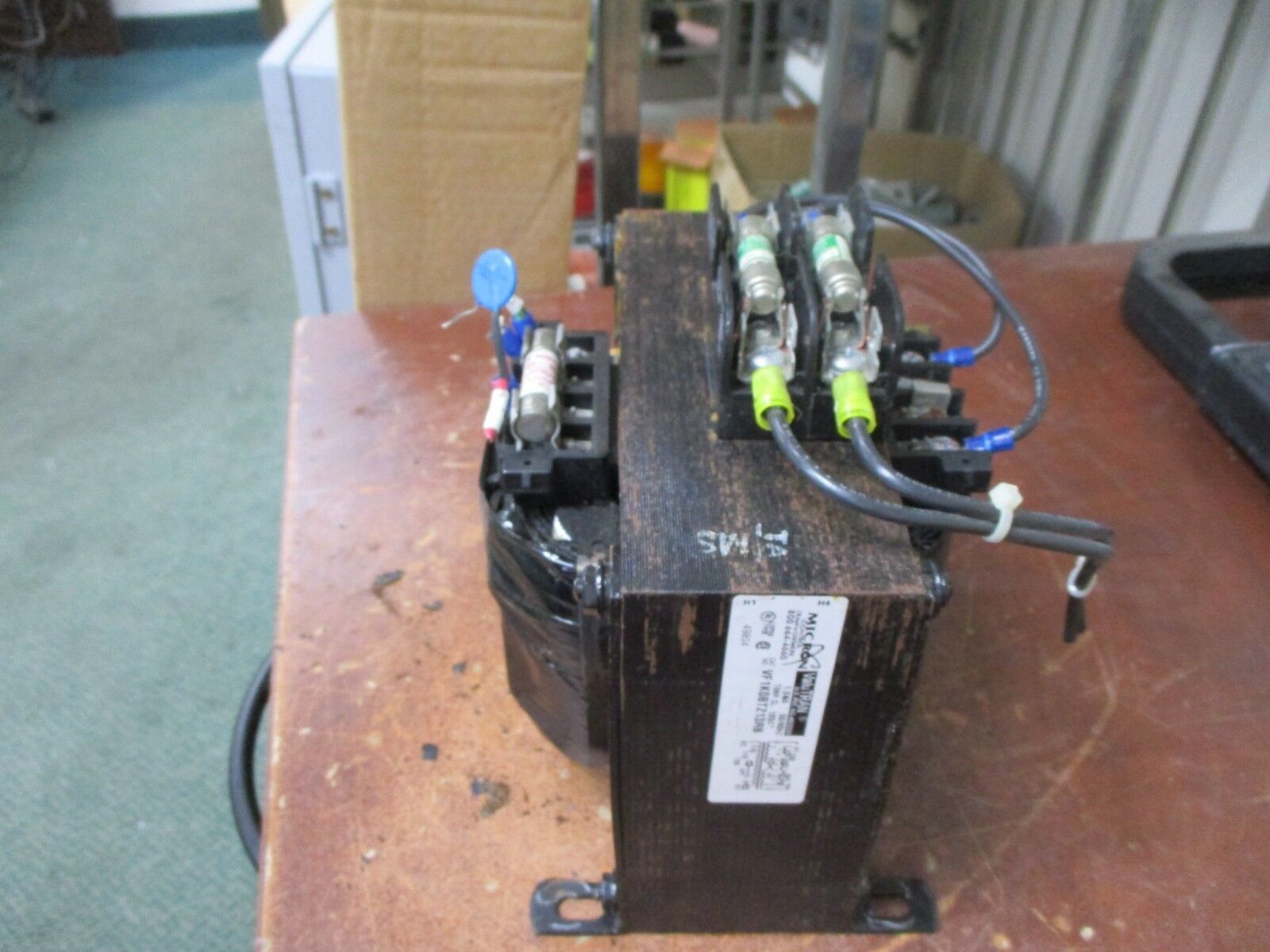 Micron ValuTRAN Control Transformer VF1K0BTZ13RB 1KVA Pri: 240/480V Sec: 120V