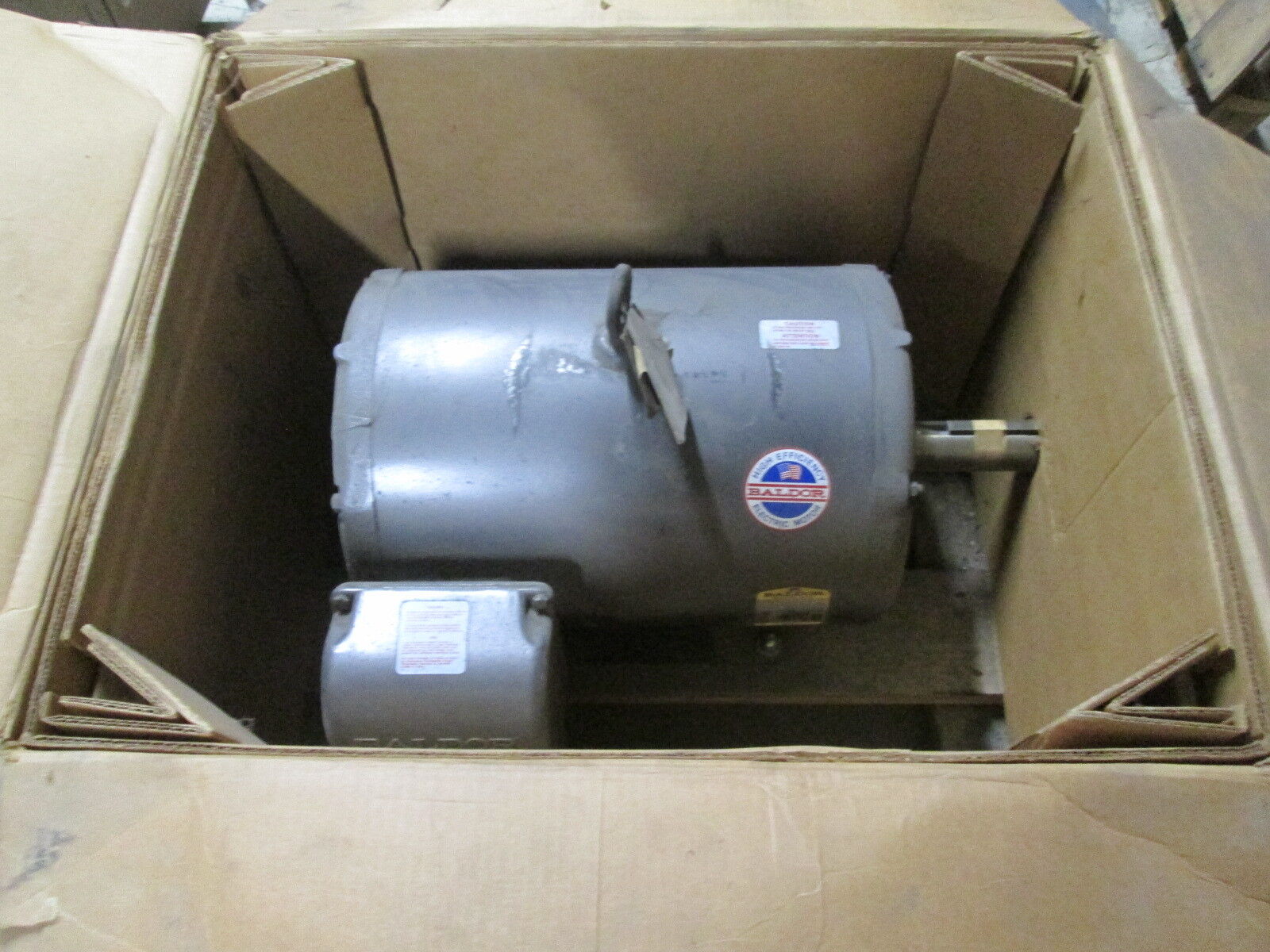 Baldor Industrial AC Motor M2535T 30HP 1760RPM FR:286T ENCL:DP 230/460V 74/37A