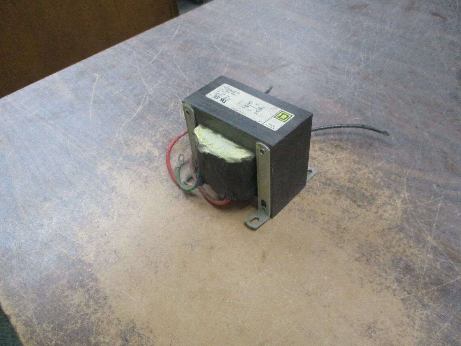 Square D Control Transformer 9070 EL-3 Ser. C 0.150KVA Pri: 480V Sec: 120V Used