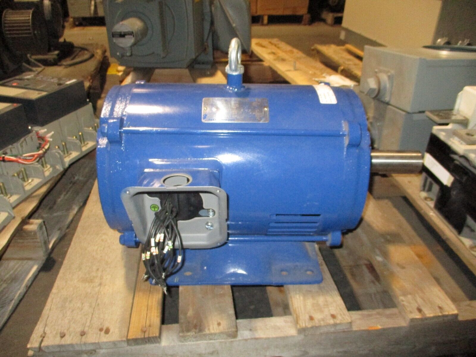 Westinghouse Induction Motor DTP7/56 7.5HP 1200RPM 203/460V 20.2/10.1A 3Ph 60Hz