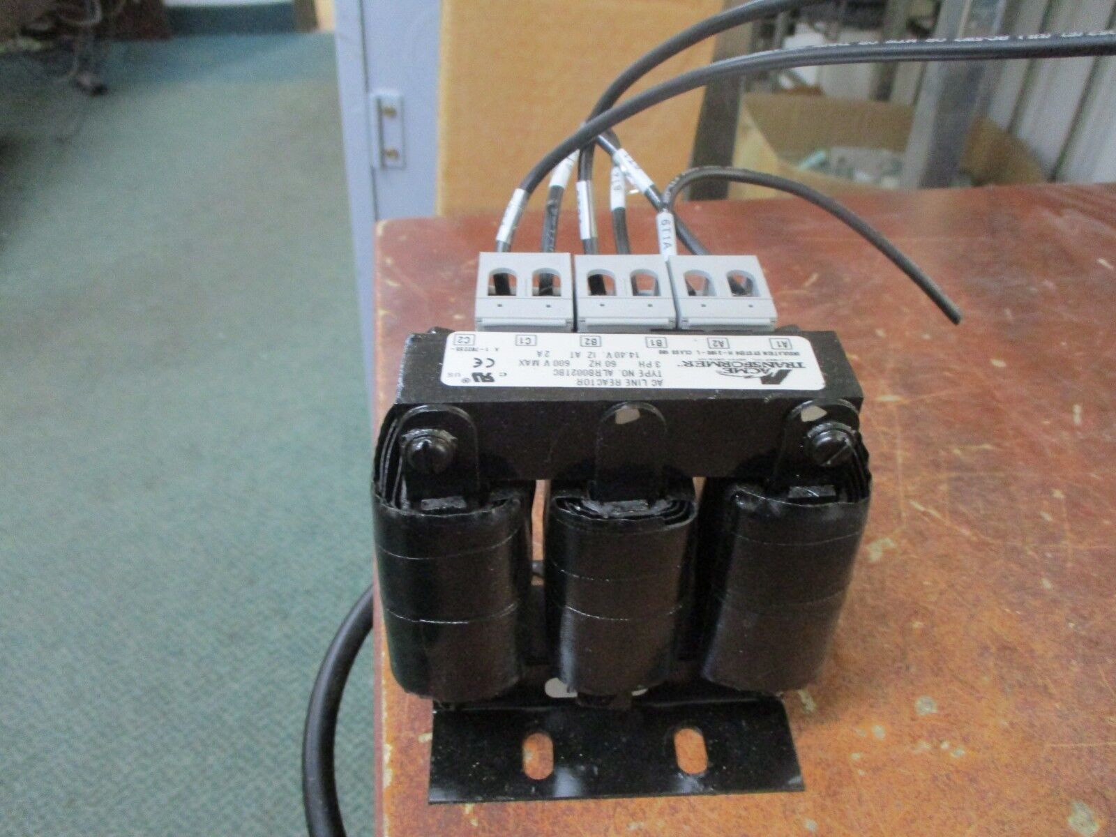 Acme Transformer Transformer ALRB002TBC 3Ph 60Hz 600V 14.40V IZ @ 2A Used