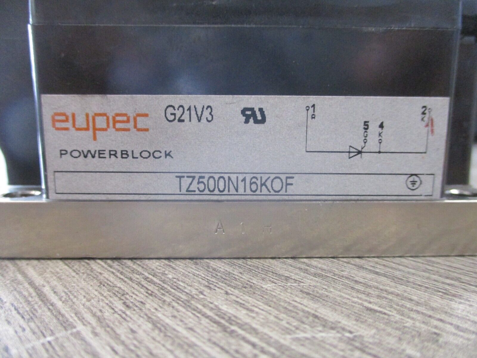 Eupec Powerblock Power Module TZ500N16KOF Used