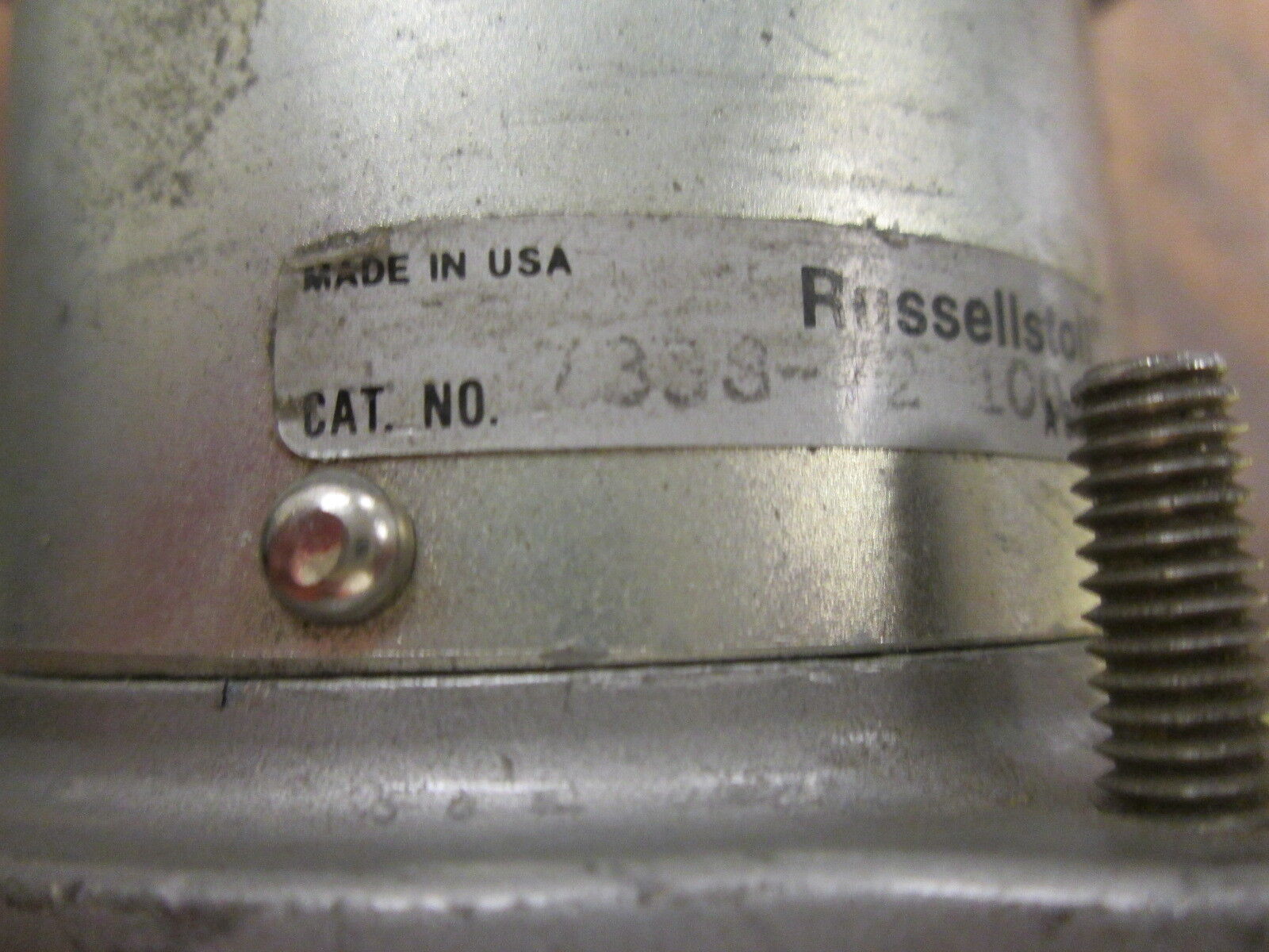 Russellstoll Plug 7338-72 100A 600V 3P 4W Used