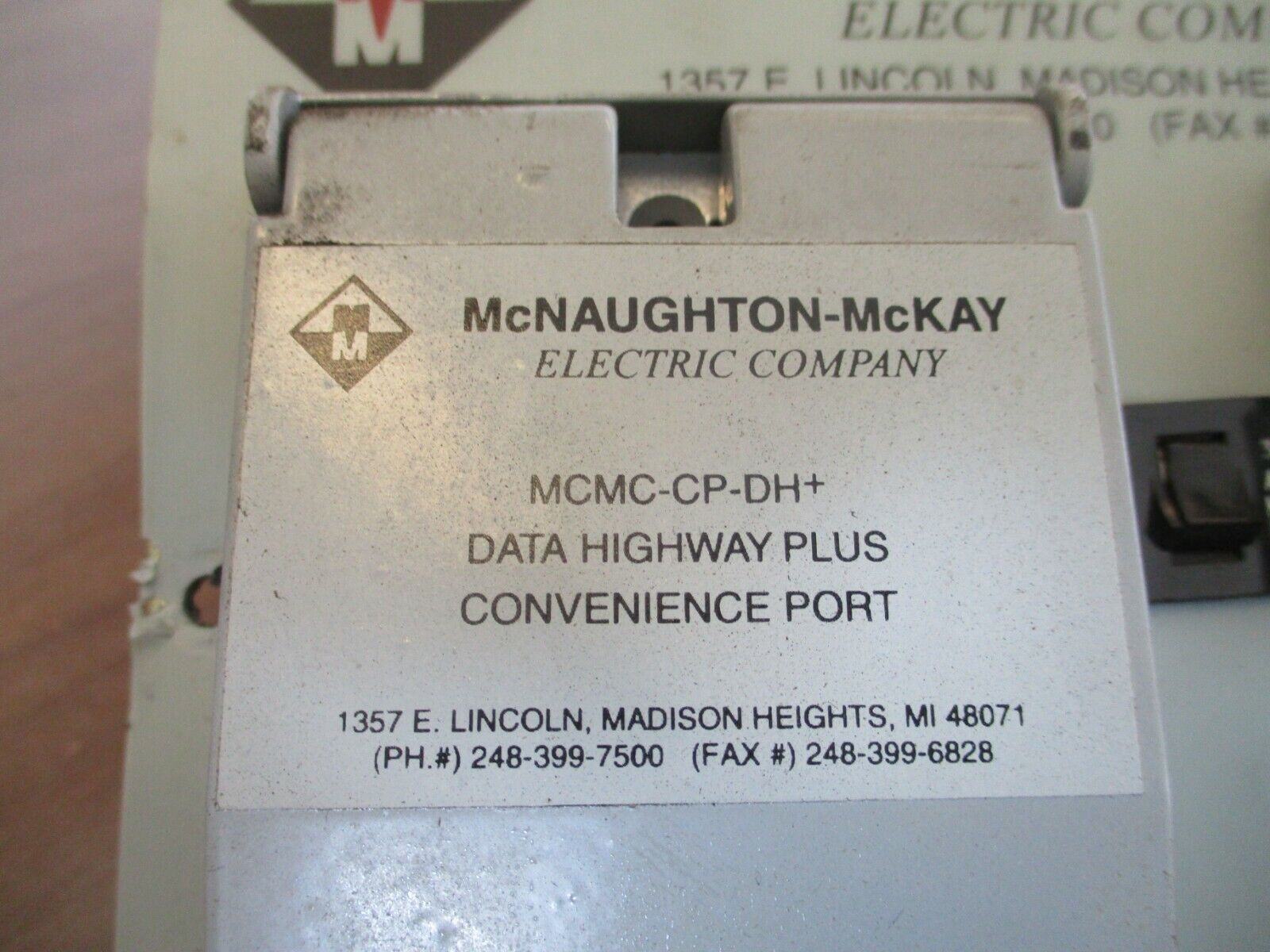 McNaughton-McKay Data Highway Plus Convenience Port MCMC-CP-DH+ Duplex Used