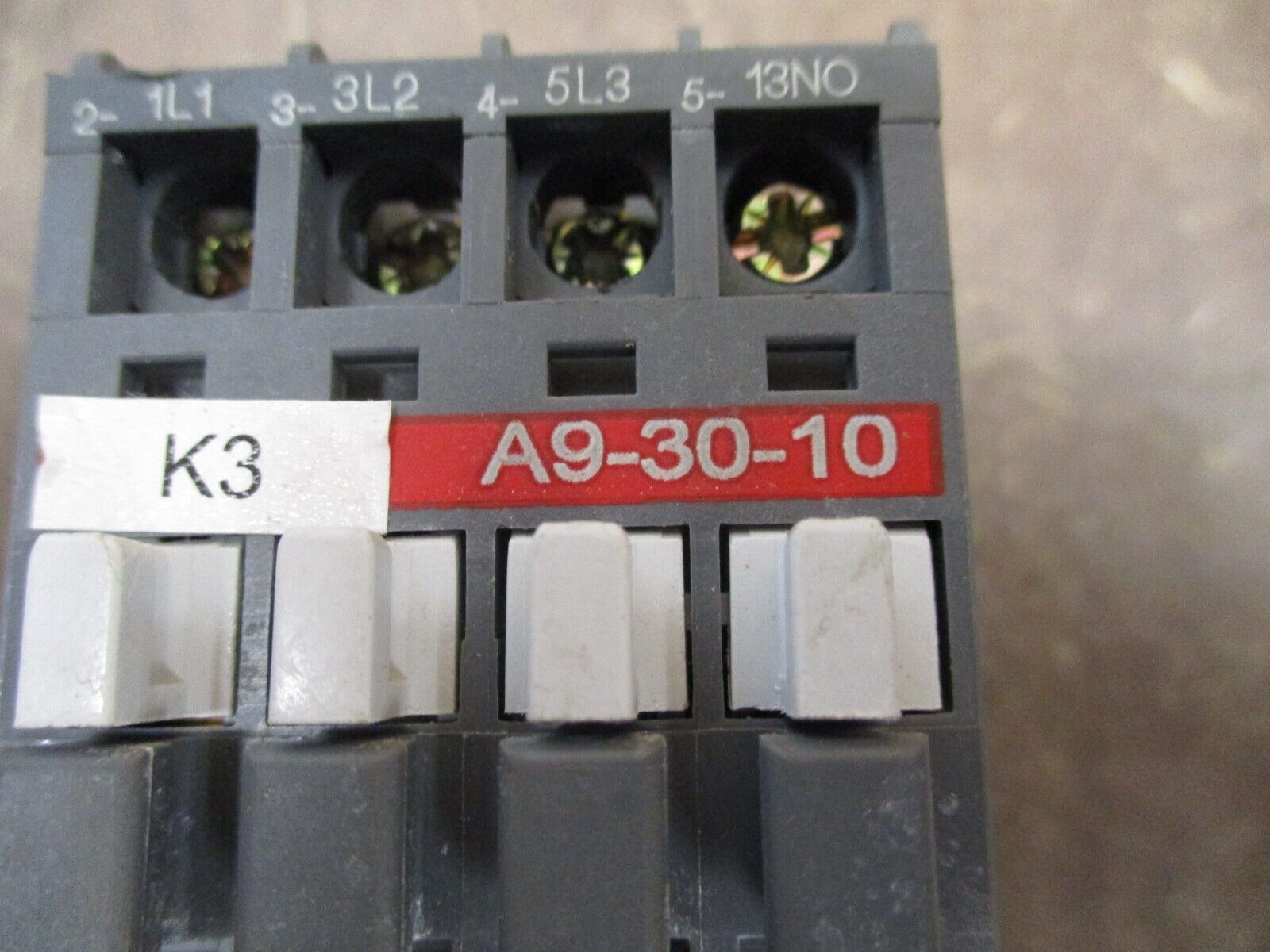 ABB Contactor A9-30-10 24V Coil 21A 600V Used