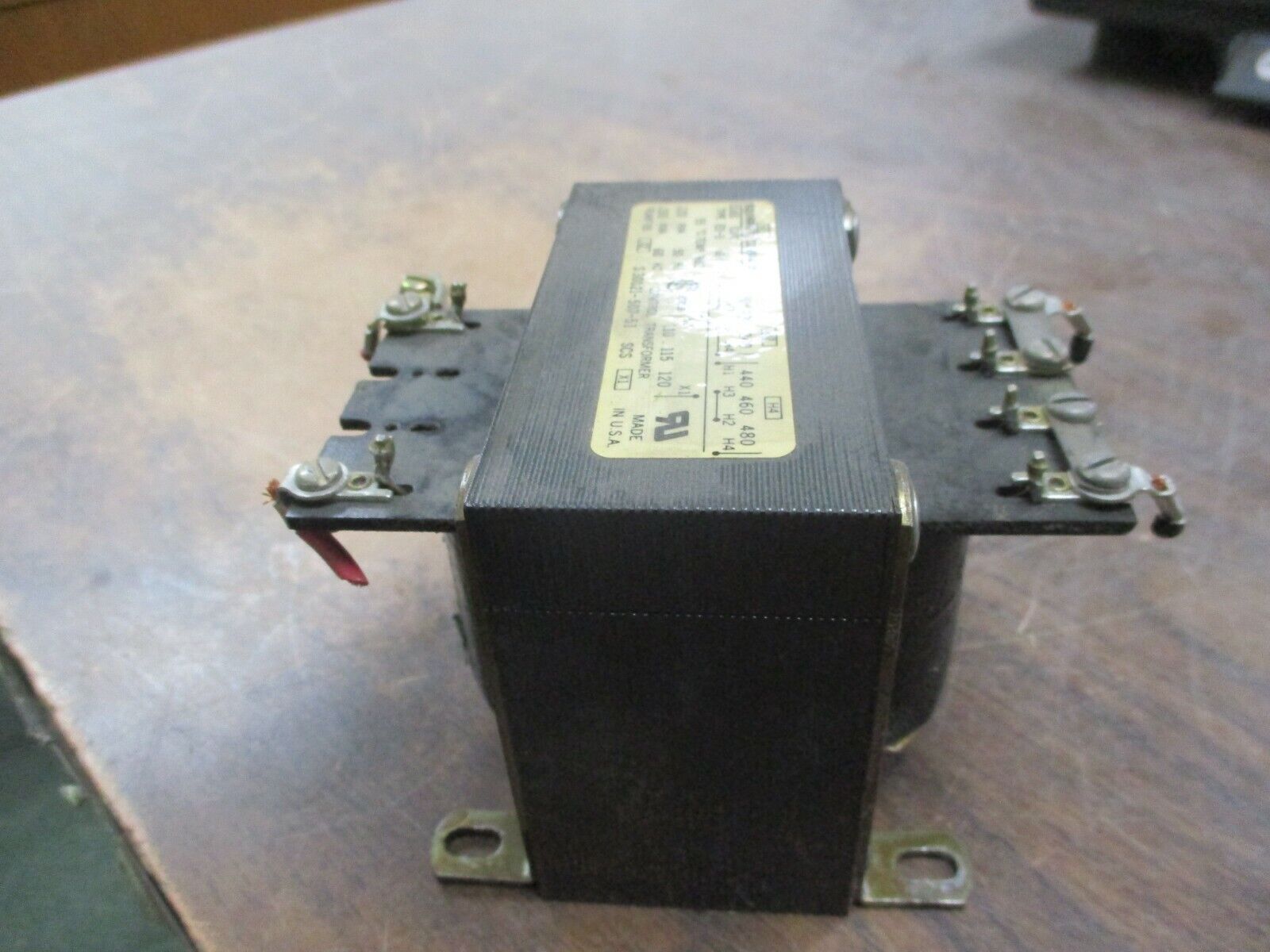 Square D Control Transformer 9070 E0-3 0.150KVA Pri:240/480V Sec:120V Used