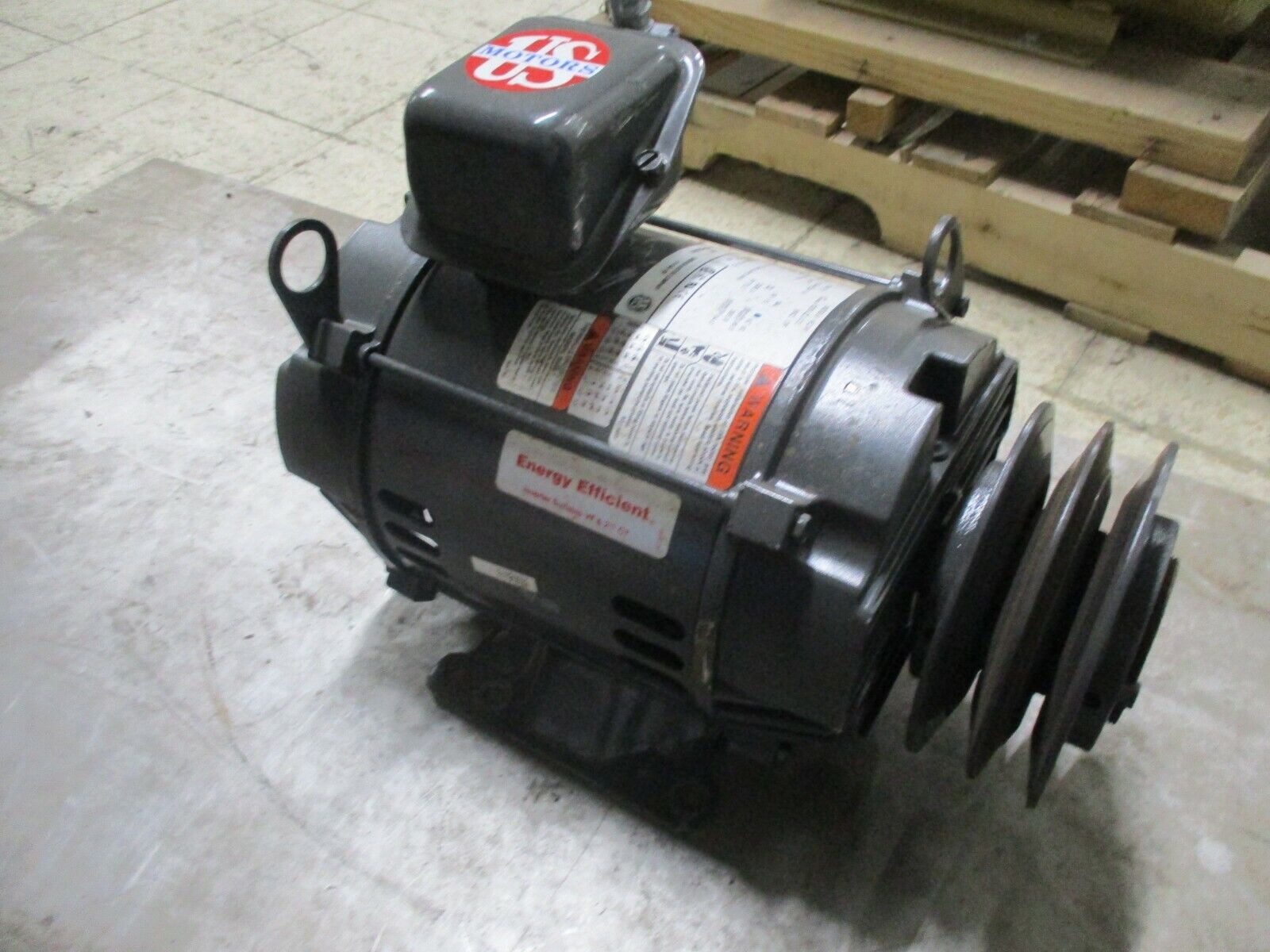 Emerson AC Motor AE24Y 3HP 1800RPM 208-230/460V 8.6-8.3/4.2A 60Hz DP Encl. Used