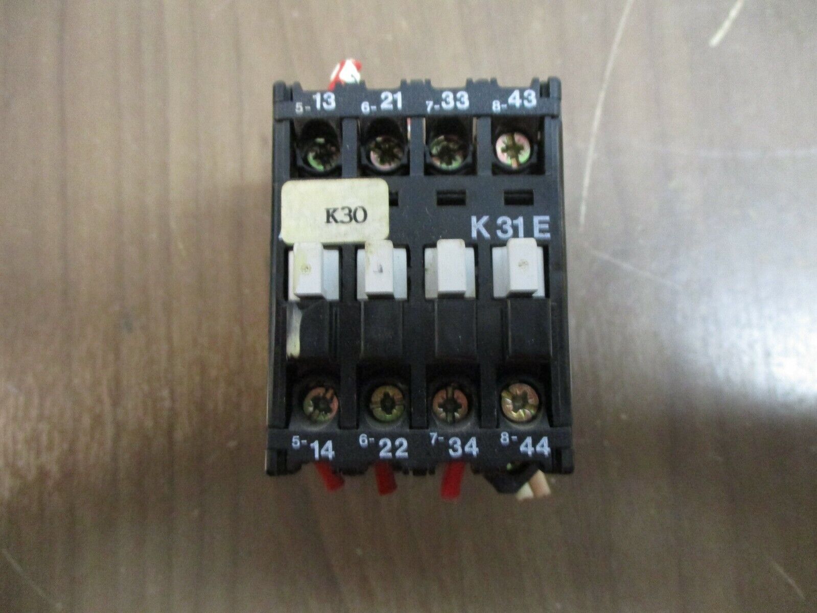 ABB Contactor K 31 E 120V Coil 10A 600V Used